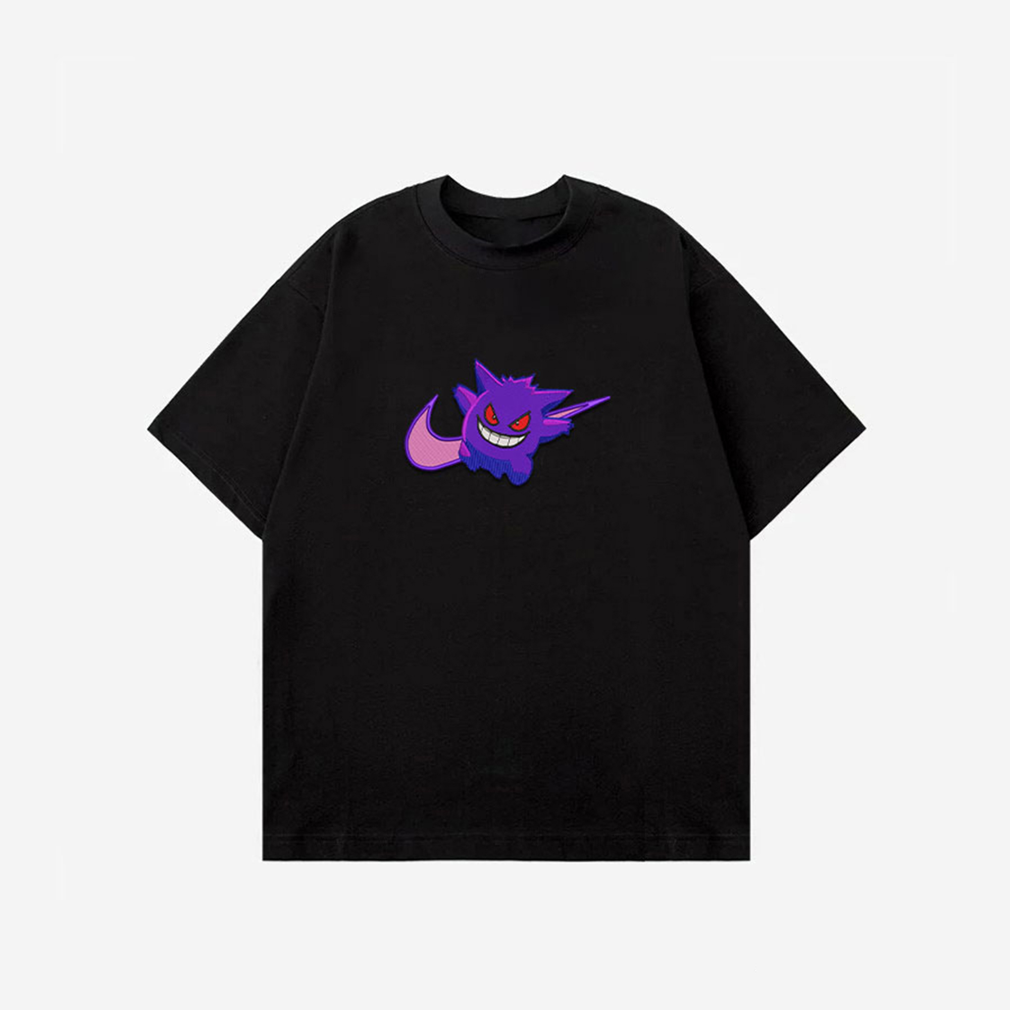Unisex "Pokémon" Anime Embroidered Top