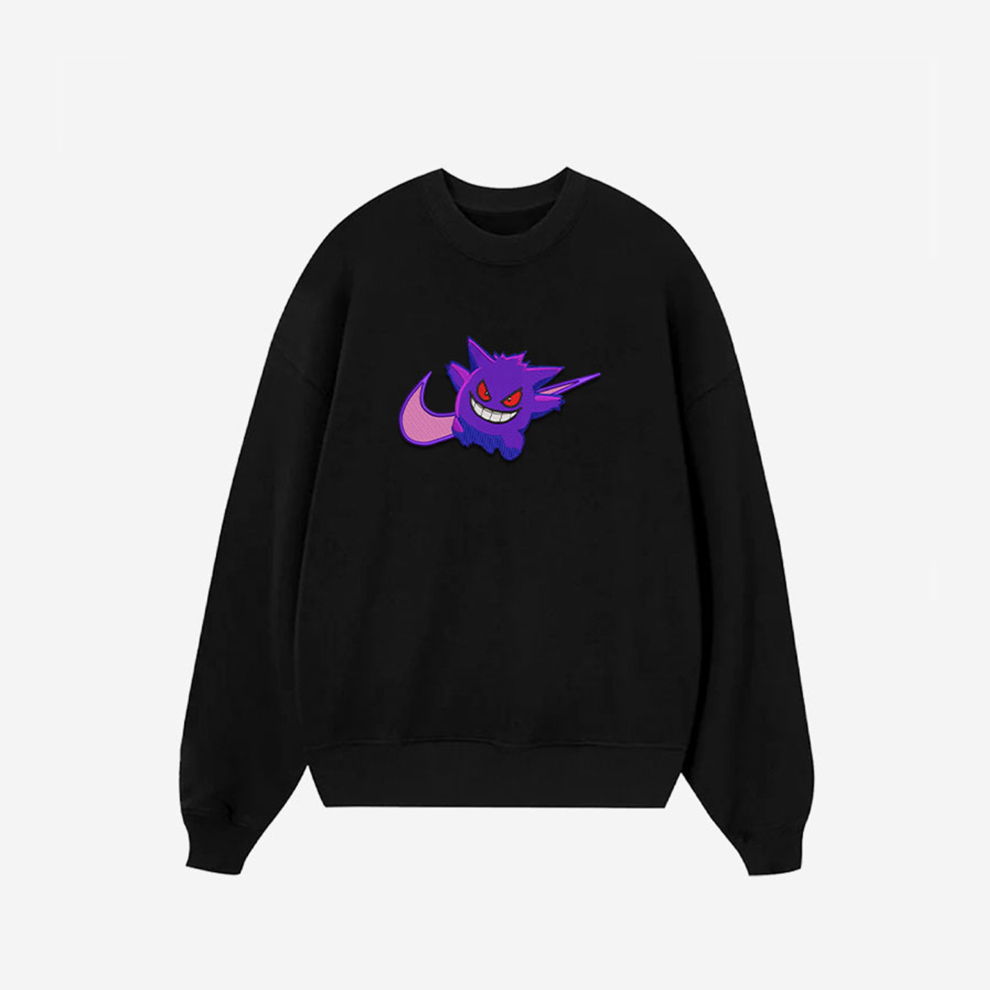 Unisex "Pokémon" Anime Embroidered Top