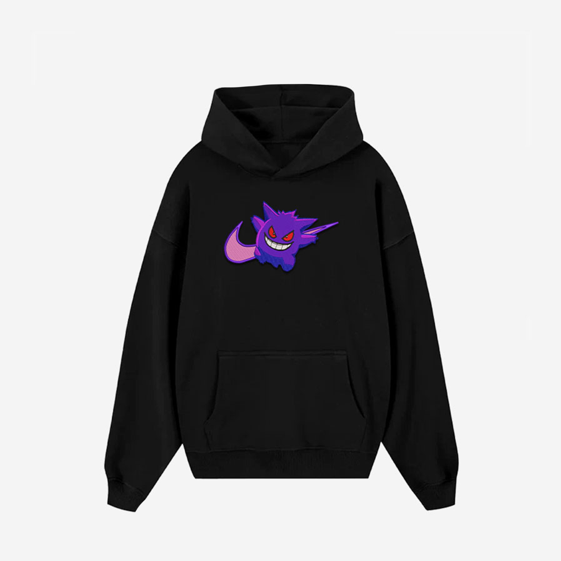 Unisex "Pokémon" Anime Embroidered Top