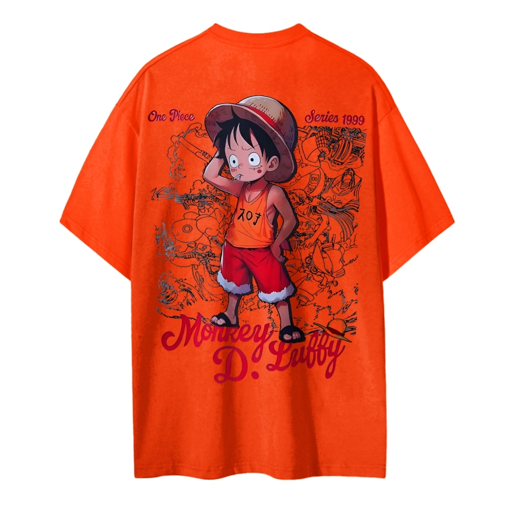 Unisex Cotton Crew Neck T-Shirt One Piece-Teegamechanger