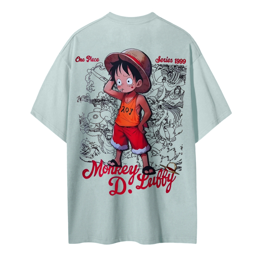 Unisex Cotton Crew Neck T-Shirt One Piece-Teegamechanger