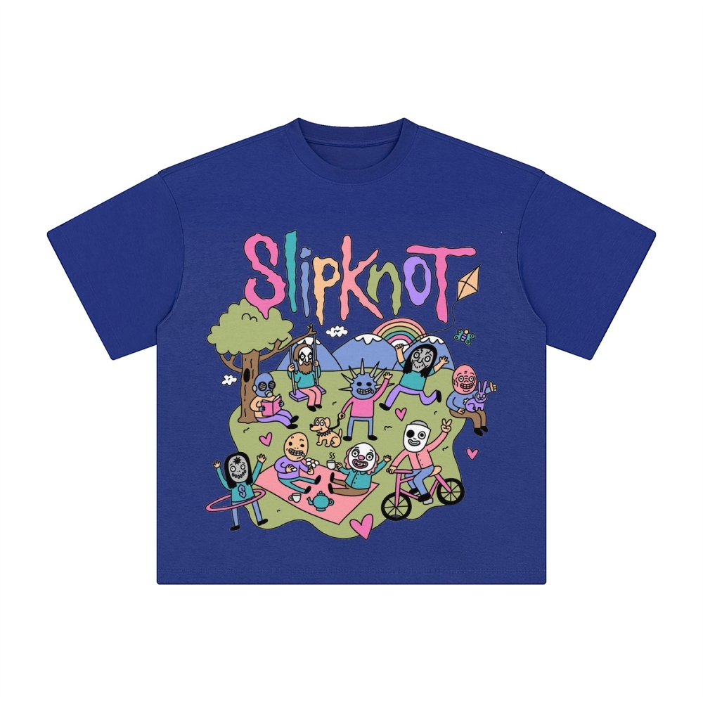 Slipknot Unisex Vintage Washed T-Shirt-Teegamechanger