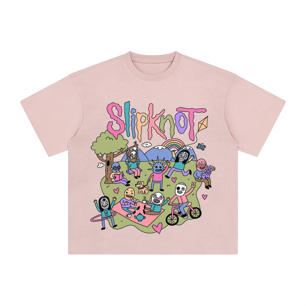 Slipknot Unisex Vintage Washed T-Shirt-Teegamechanger