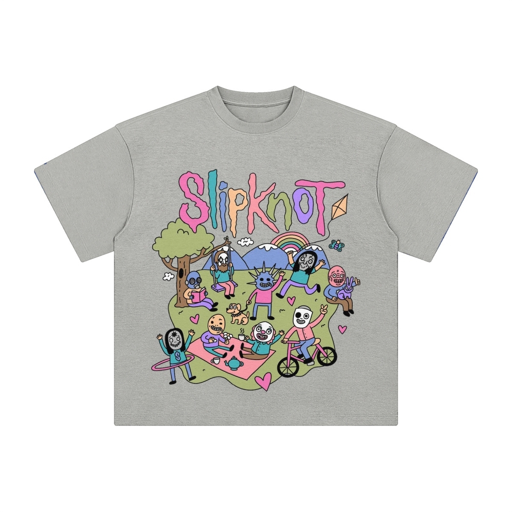 Slipknot Unisex Vintage Washed T-Shirt-Teegamechanger