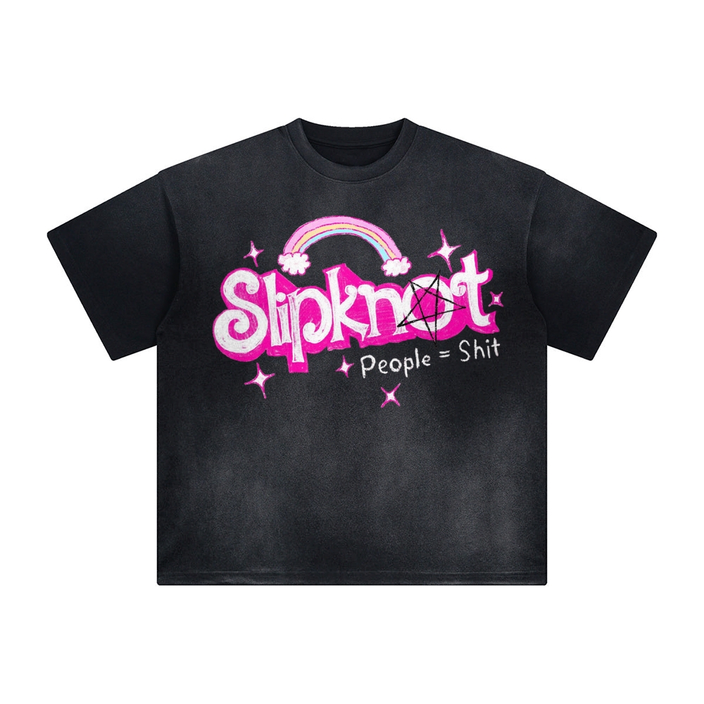 Slipknot&People Unisex Vintage Washed T-Shirt-Teegamechanger