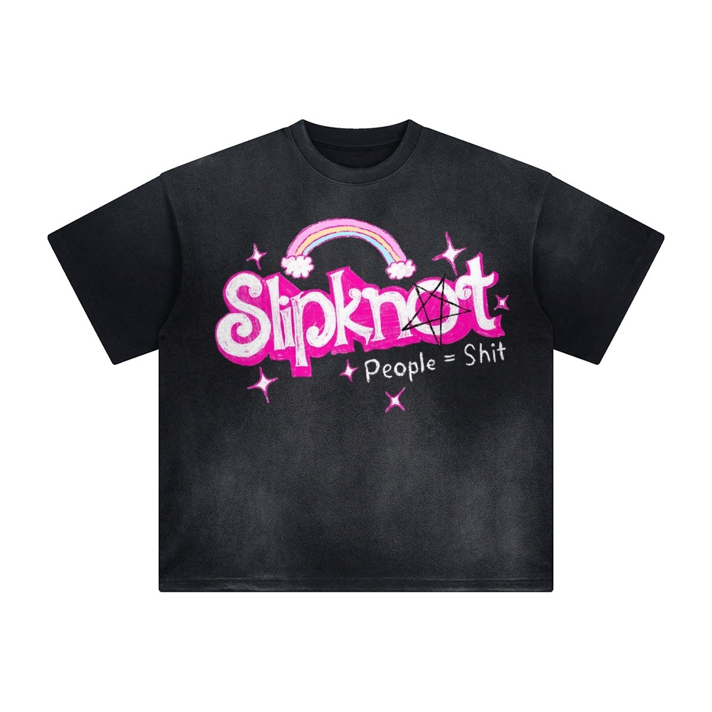 Slipknot&People Unisex Vintage Washed T-Shirt-Teegamechanger