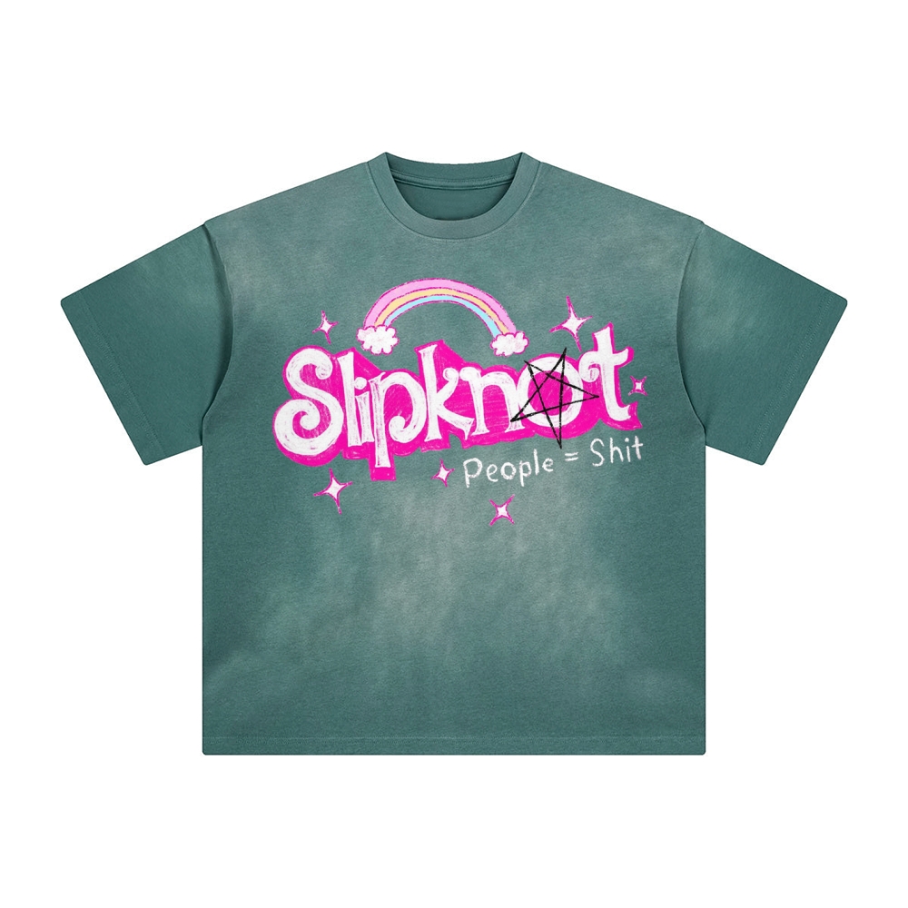 Slipknot&People Unisex Vintage Washed T-Shirt-Teegamechanger