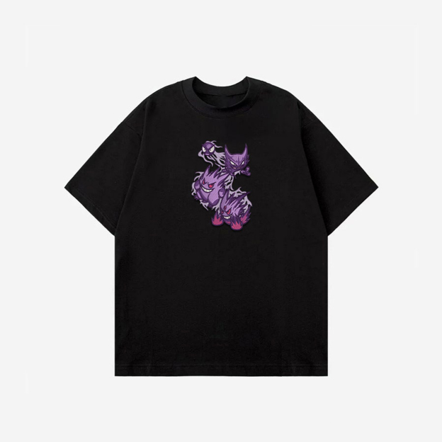 Unisex "Pokémon" Anime Embroidered Top