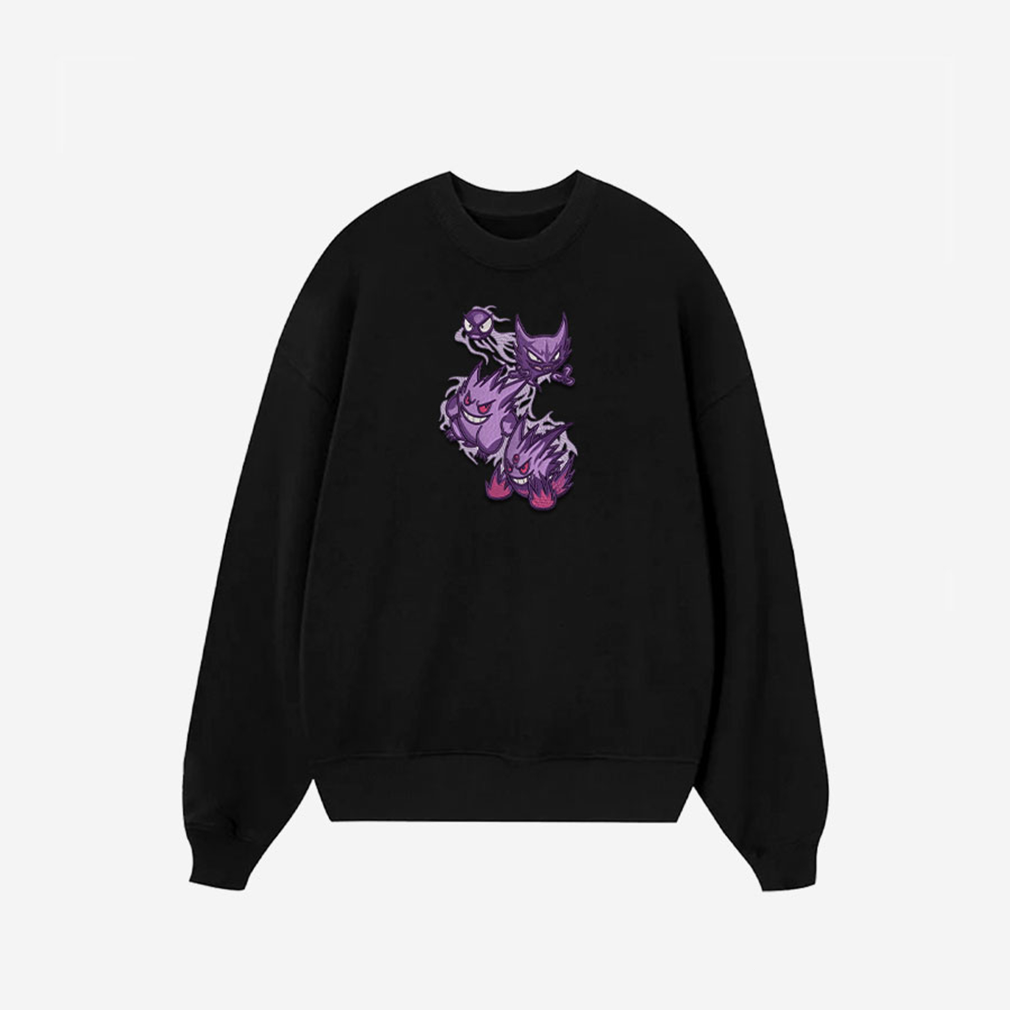 Unisex "Pokémon" Anime Embroidered Top