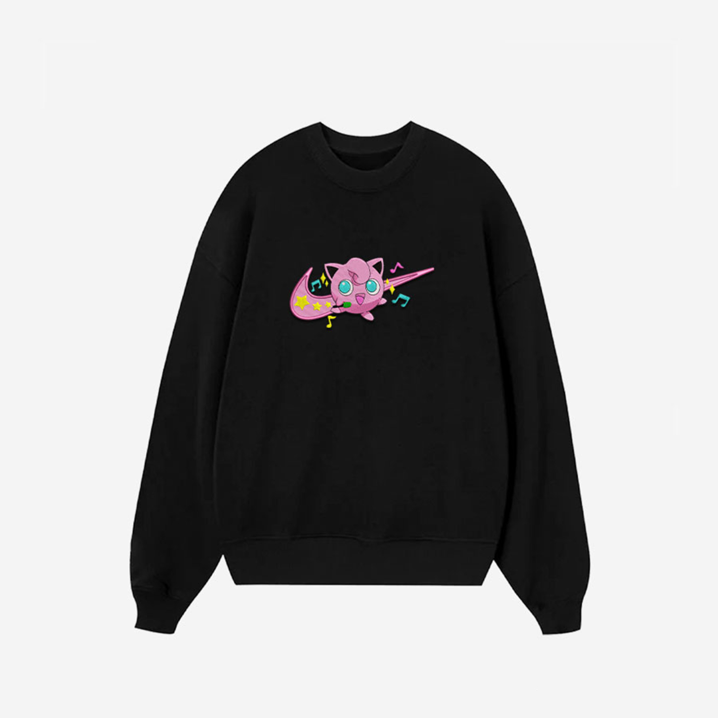 Unisex "Pokémon" Anime Embroidered Top