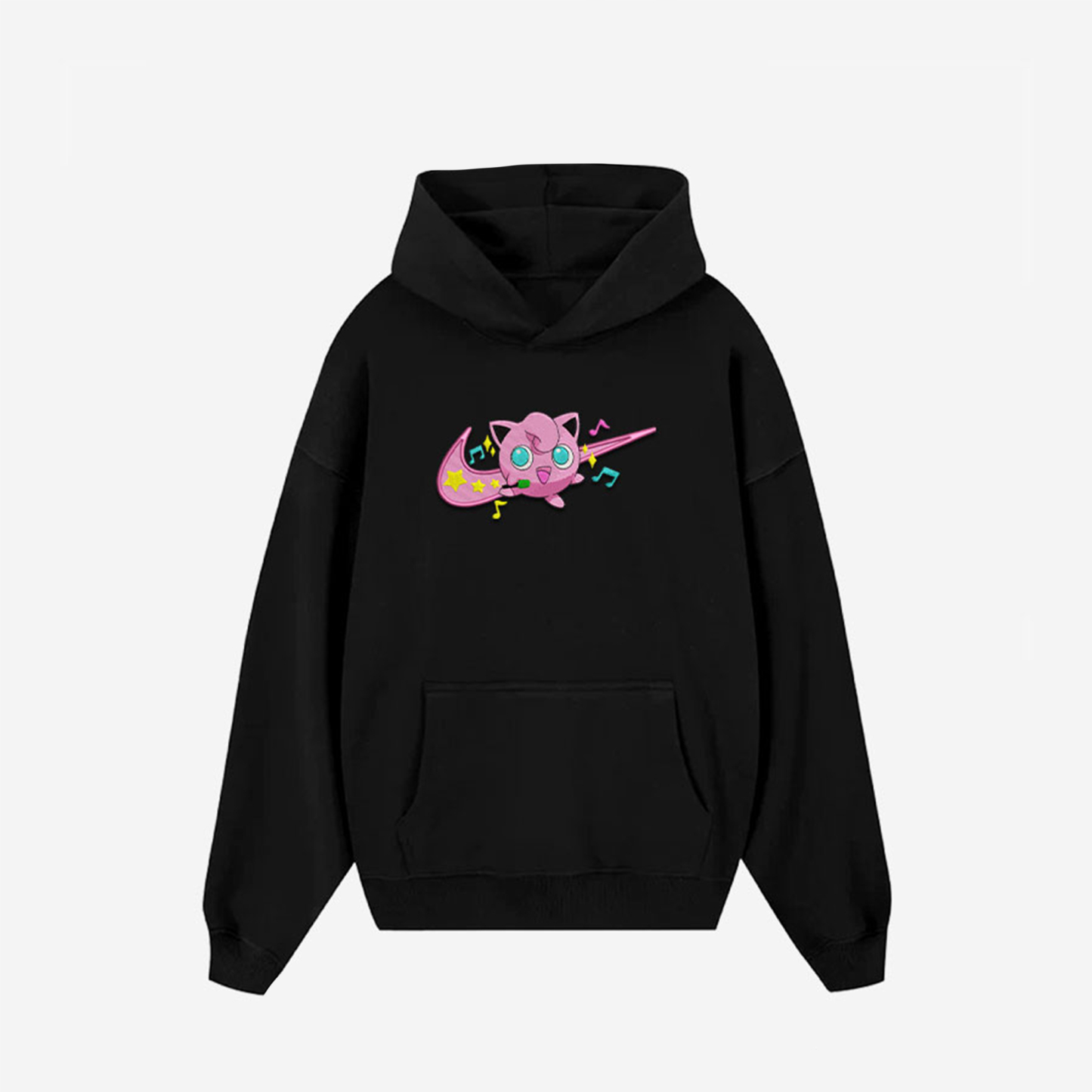 Unisex "Pokémon" Anime Embroidered Top