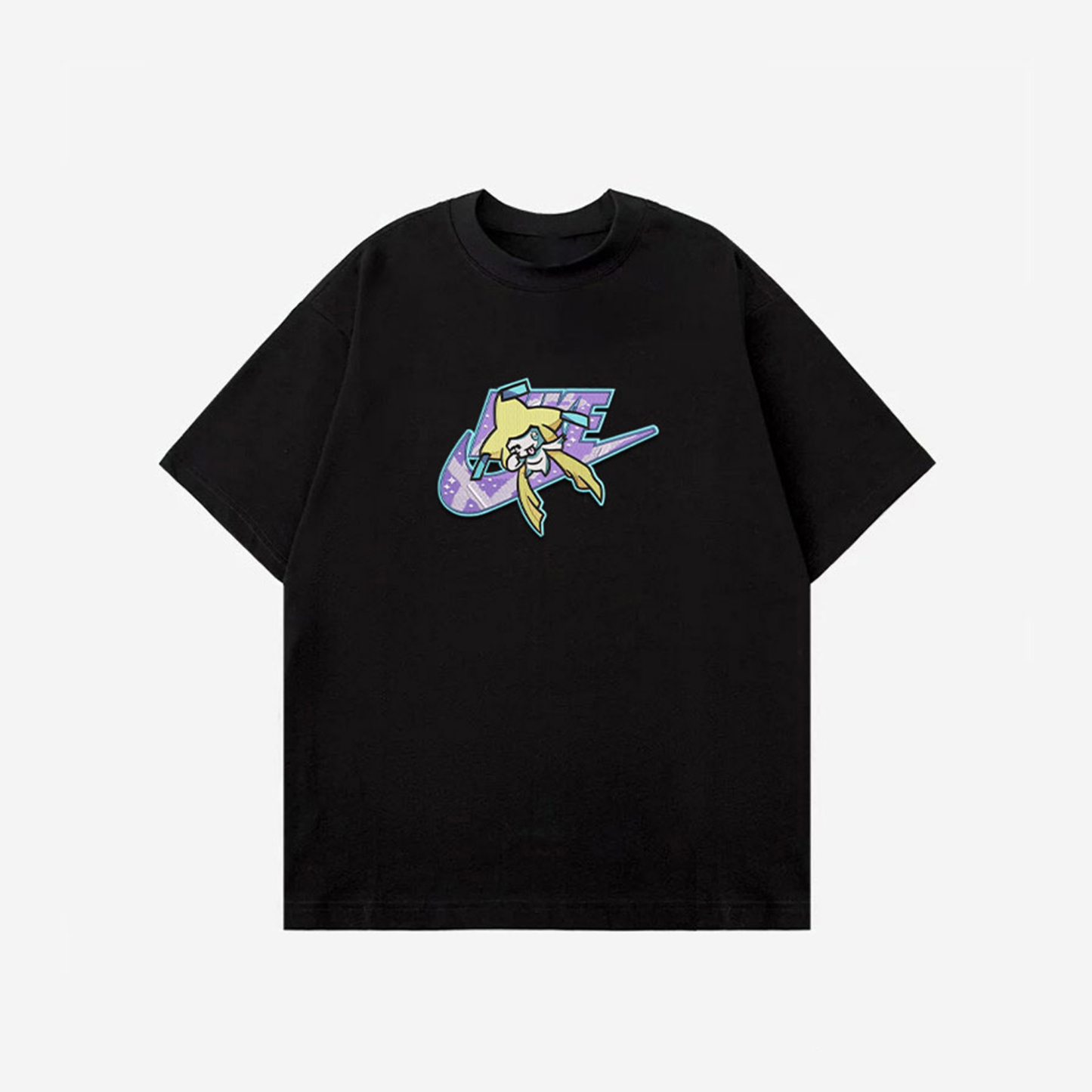 Unisex "Pokémon" Anime Embroidered Top