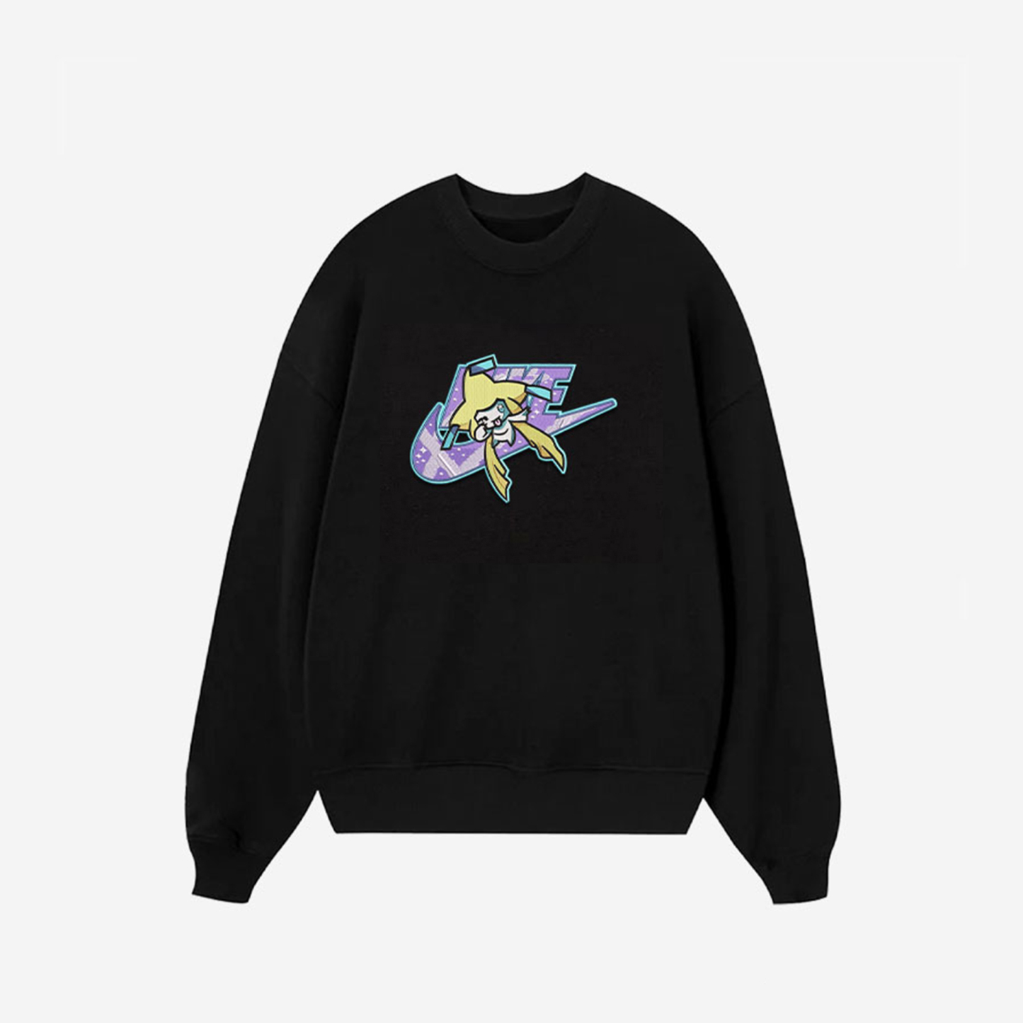 Unisex "Pokémon" Anime Embroidered Top