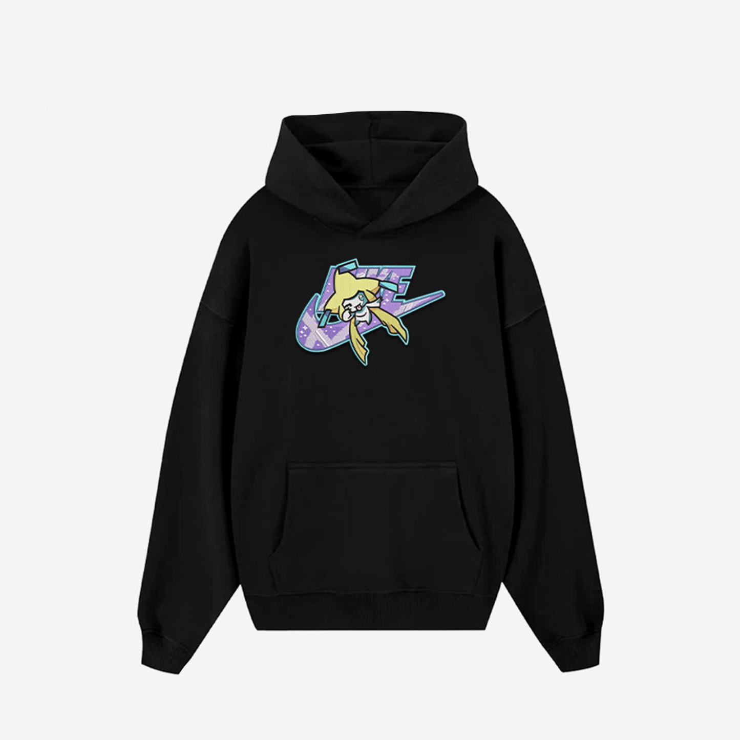 Unisex "Pokémon" Anime Embroidered Top