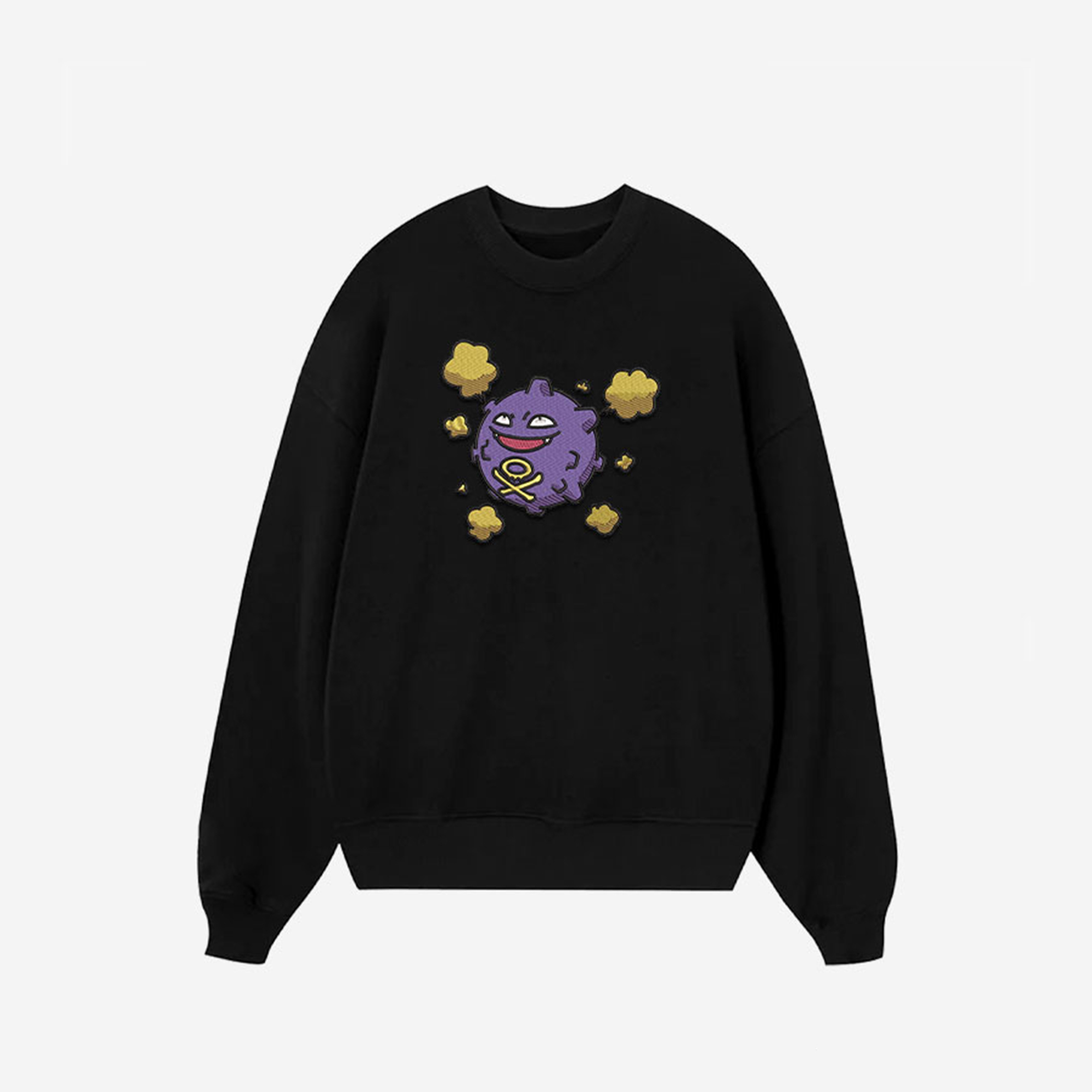 Unisex "Pokémon" Anime Embroidered Top