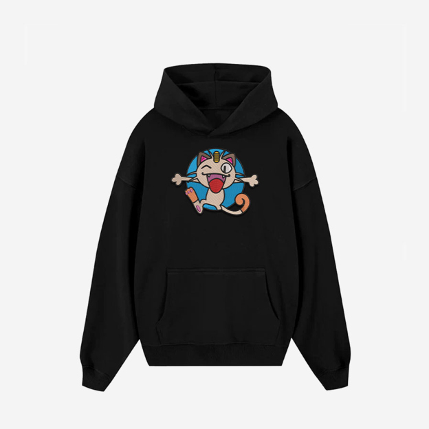 Unisex "Pokémon" Anime Embroidered Top