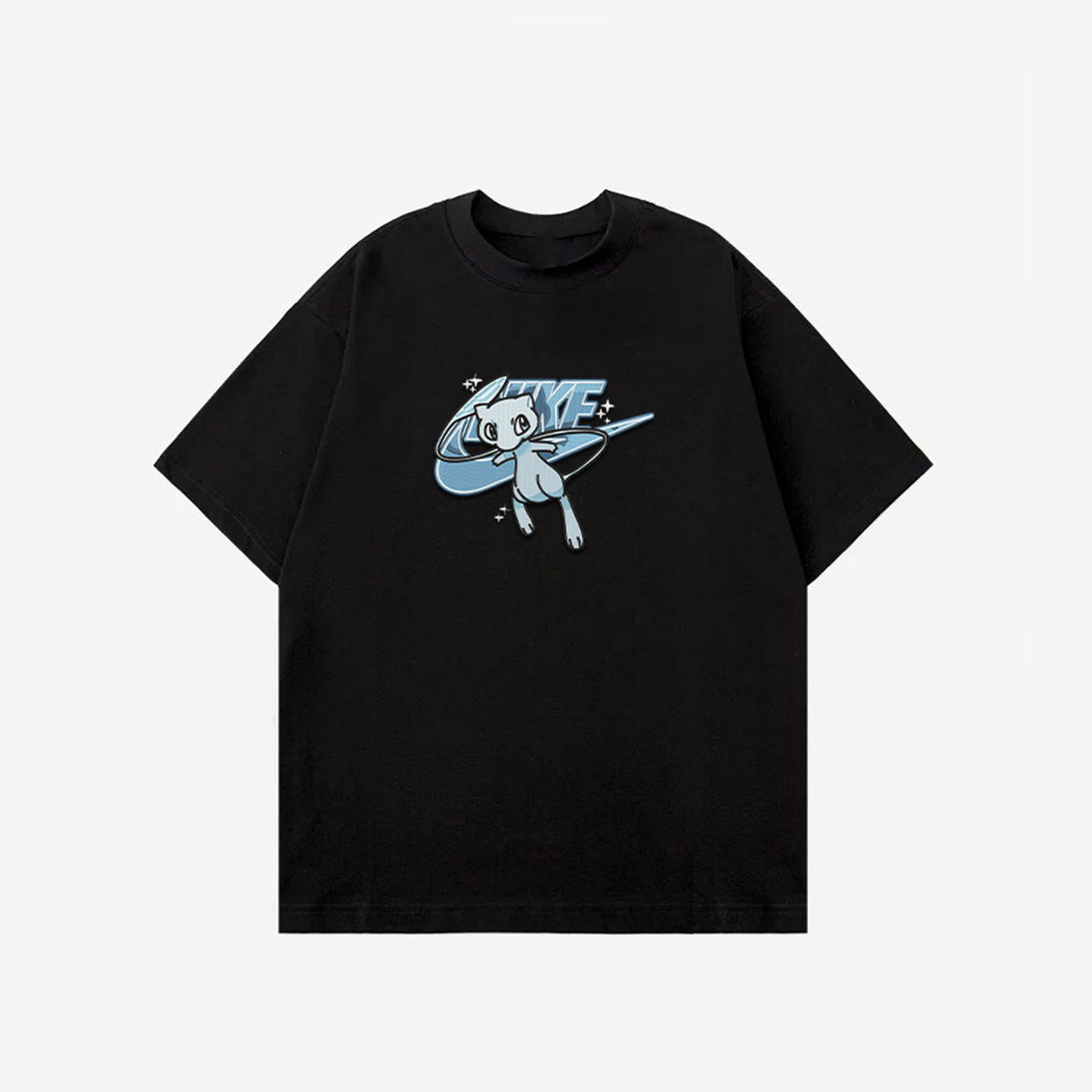 Unisex "Pokémon" Anime Embroidered Top