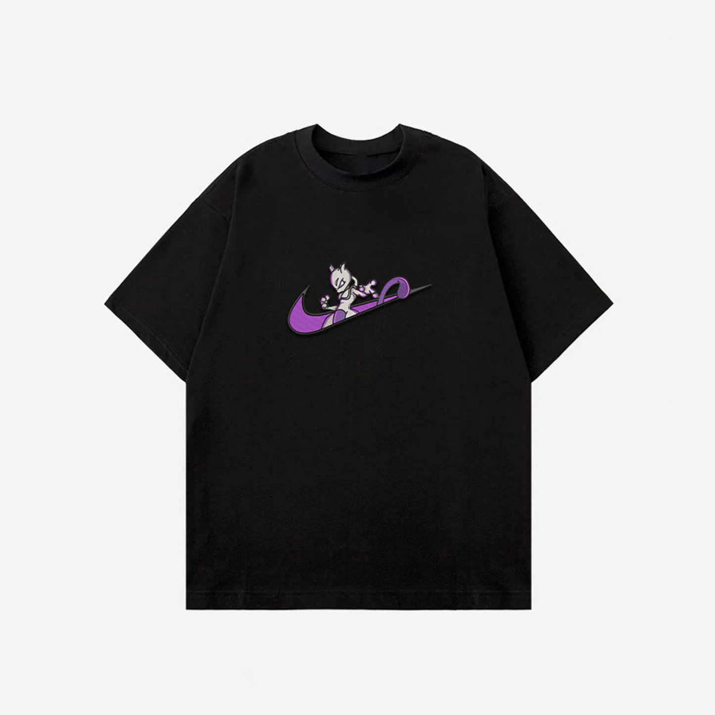 Unisex "Pokémon" Anime Embroidered Top