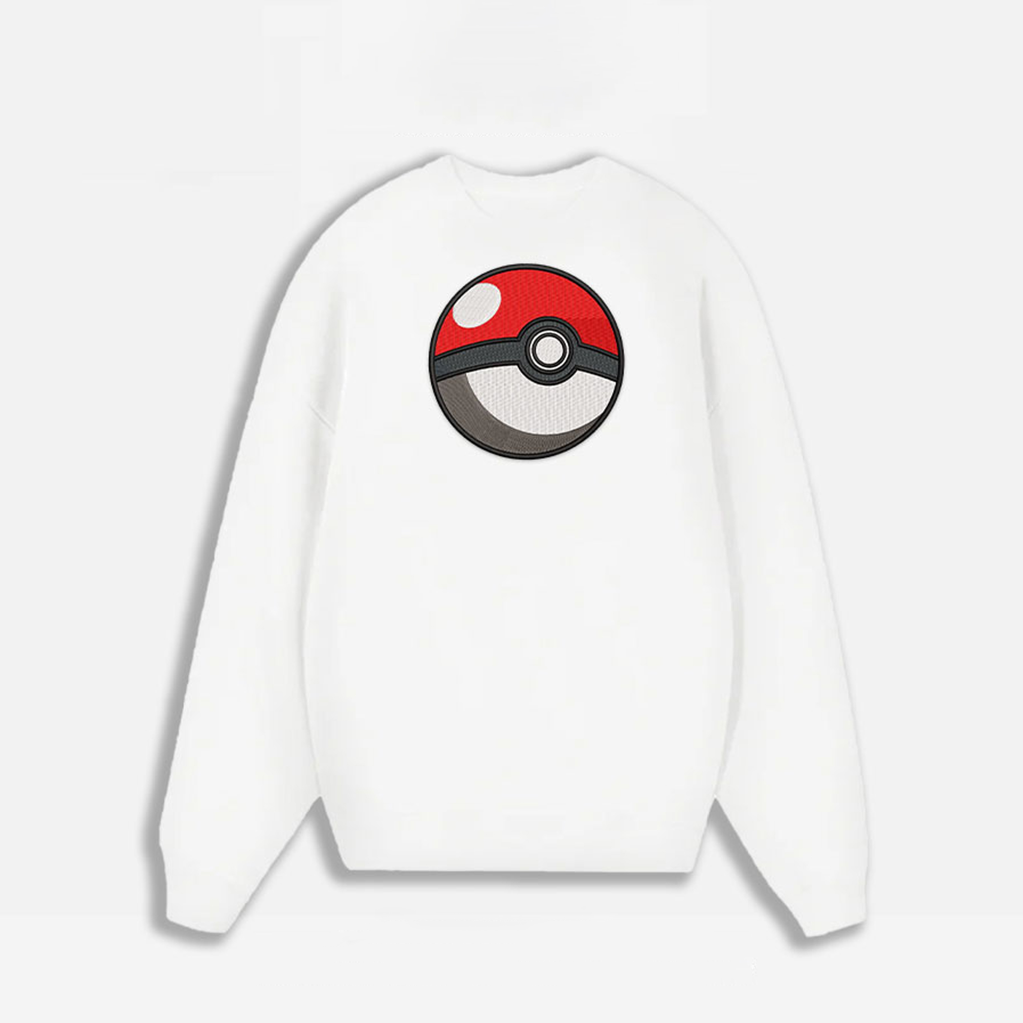 Unisex "Pokémon" Anime Embroidered Top