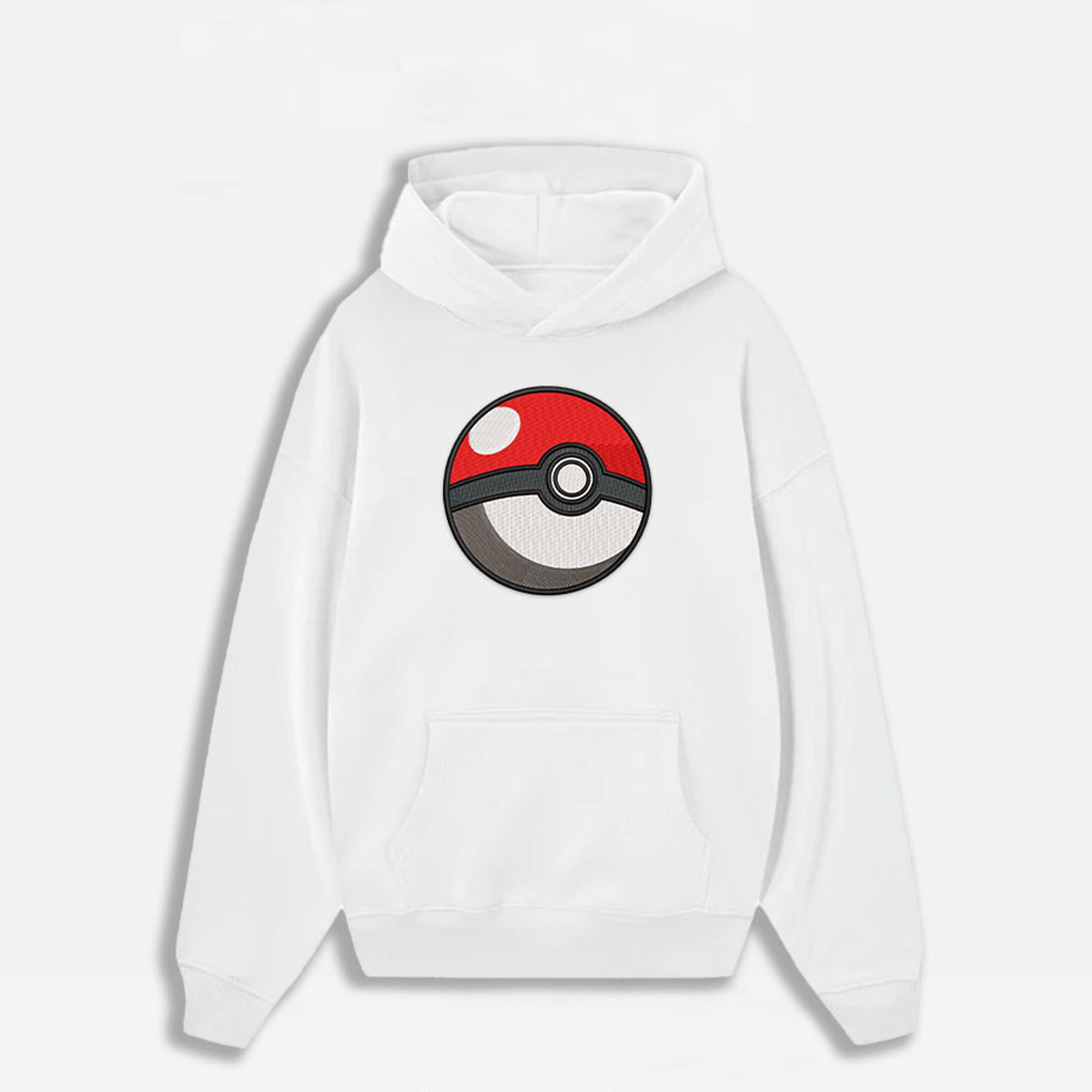 Unisex "Pokémon" Anime Embroidered Top