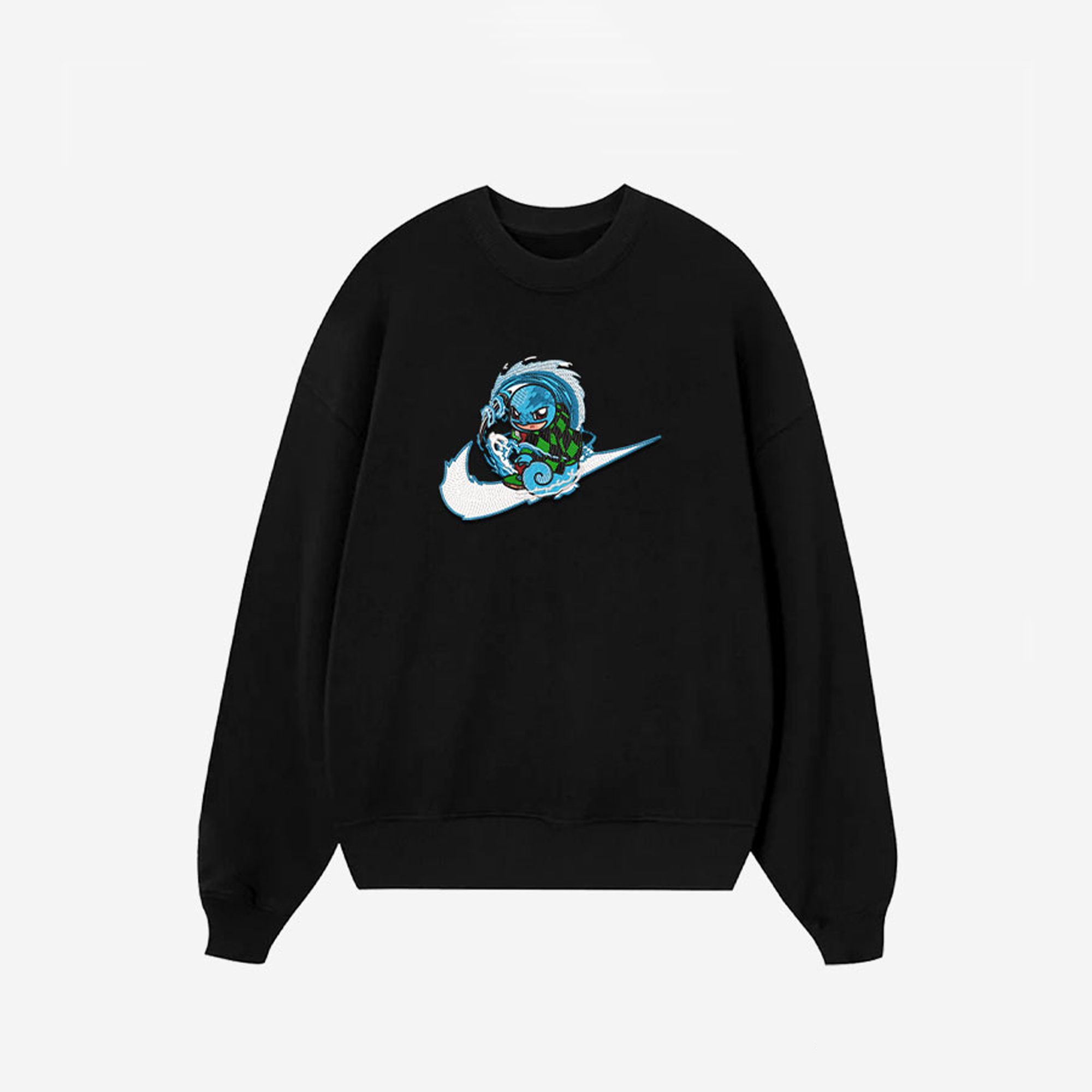 Unisex "Pokémon" Anime Embroidered Top