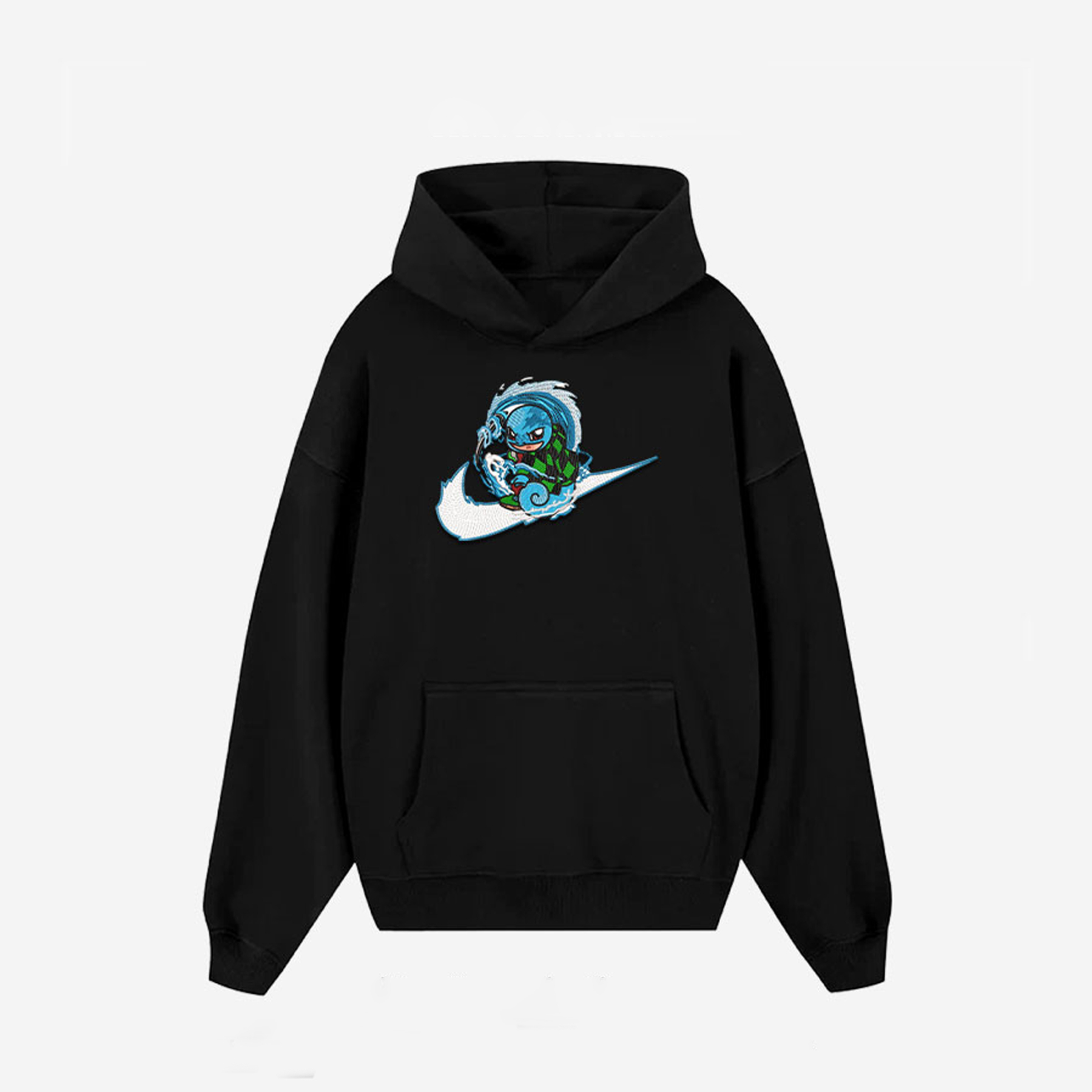 Unisex "Pokémon" Anime Embroidered Top