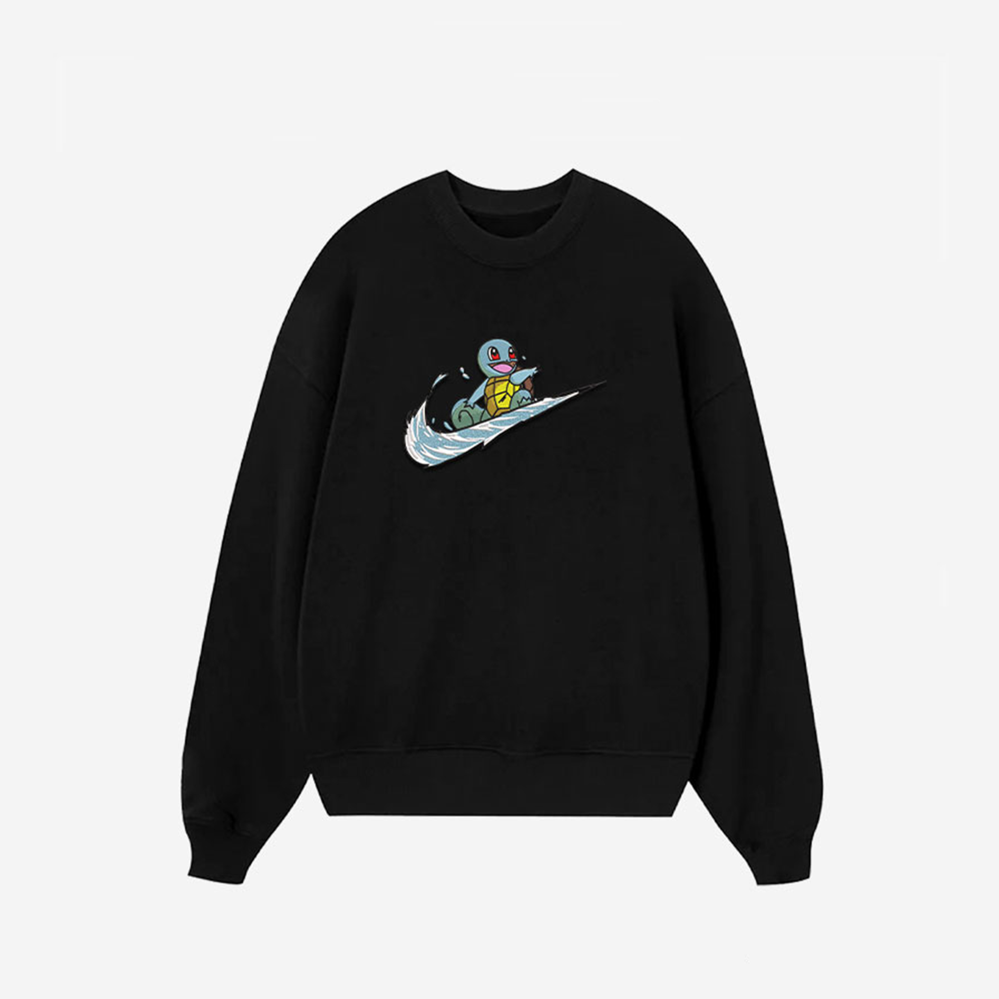 Unisex "Pokémon" Anime Embroidered Top