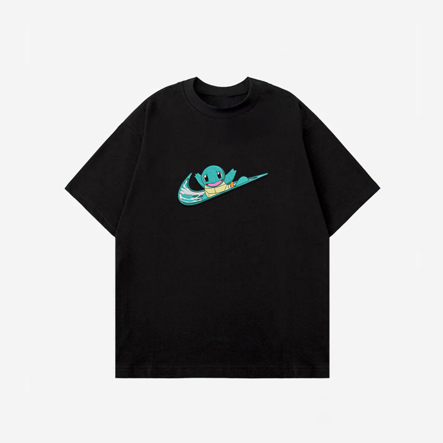 Unisex "Pokémon" Anime Embroidered Top