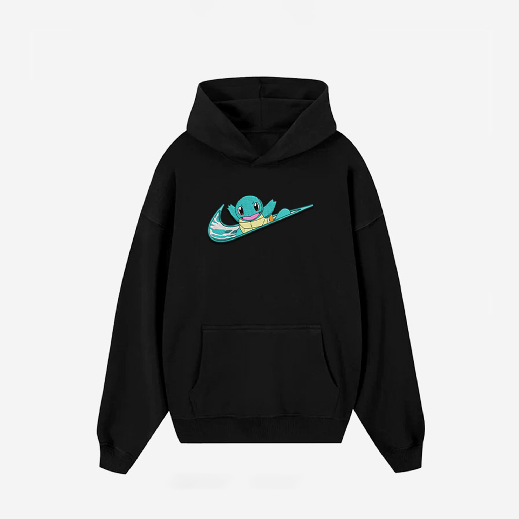 Unisex "Pokémon" Anime Embroidered Top