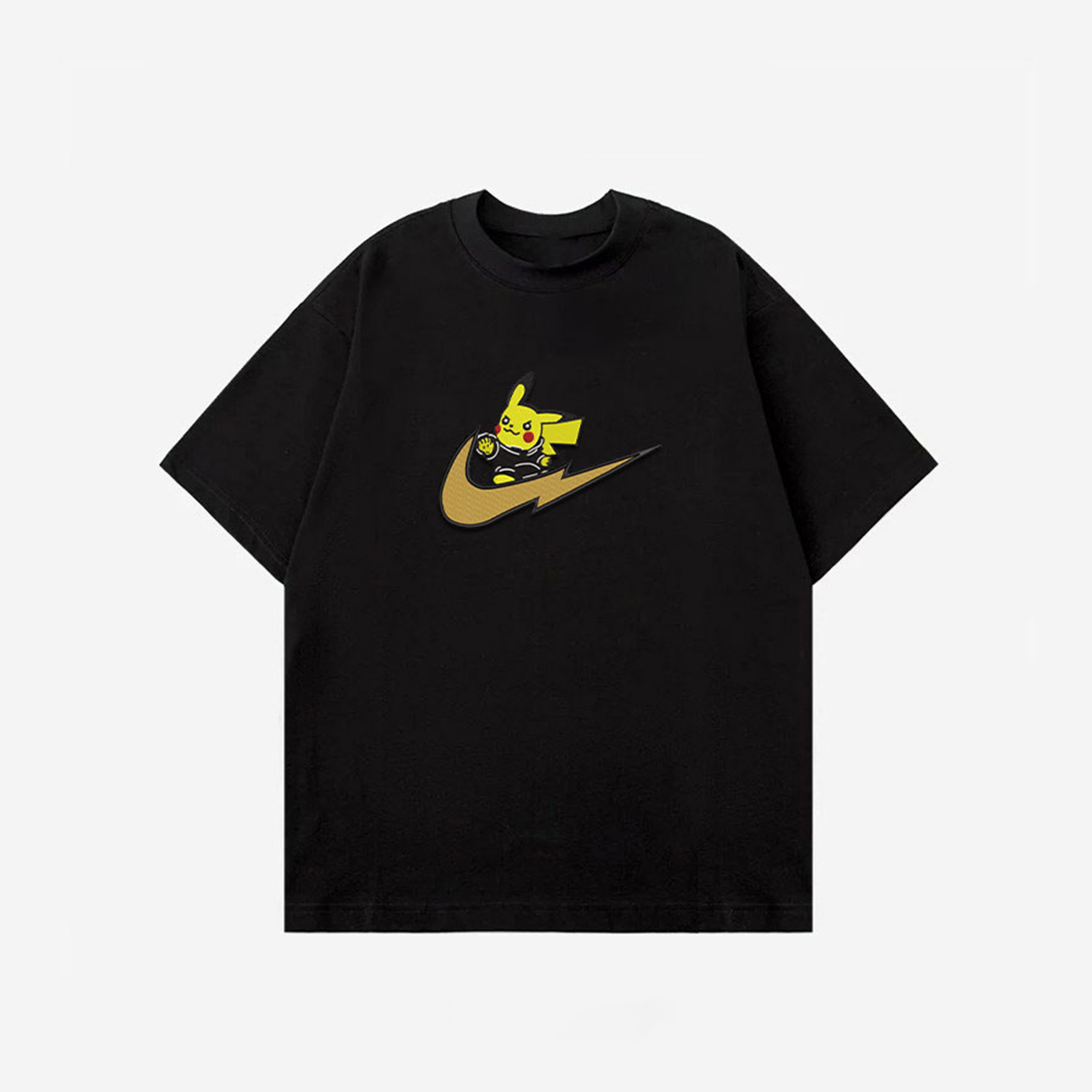 Unisex "Pokémon" Anime Embroidered Top