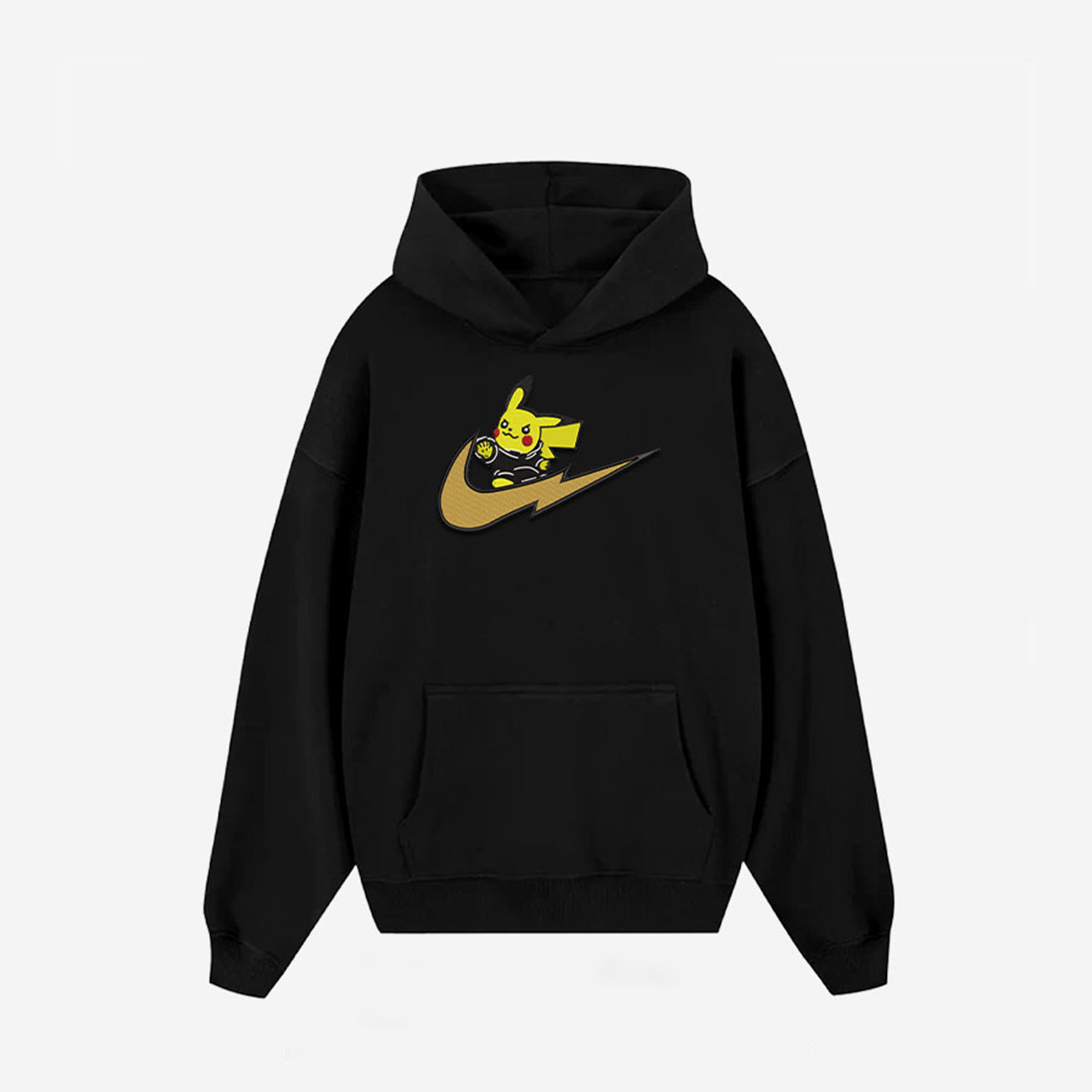 Unisex "Pokémon" Anime Embroidered Top