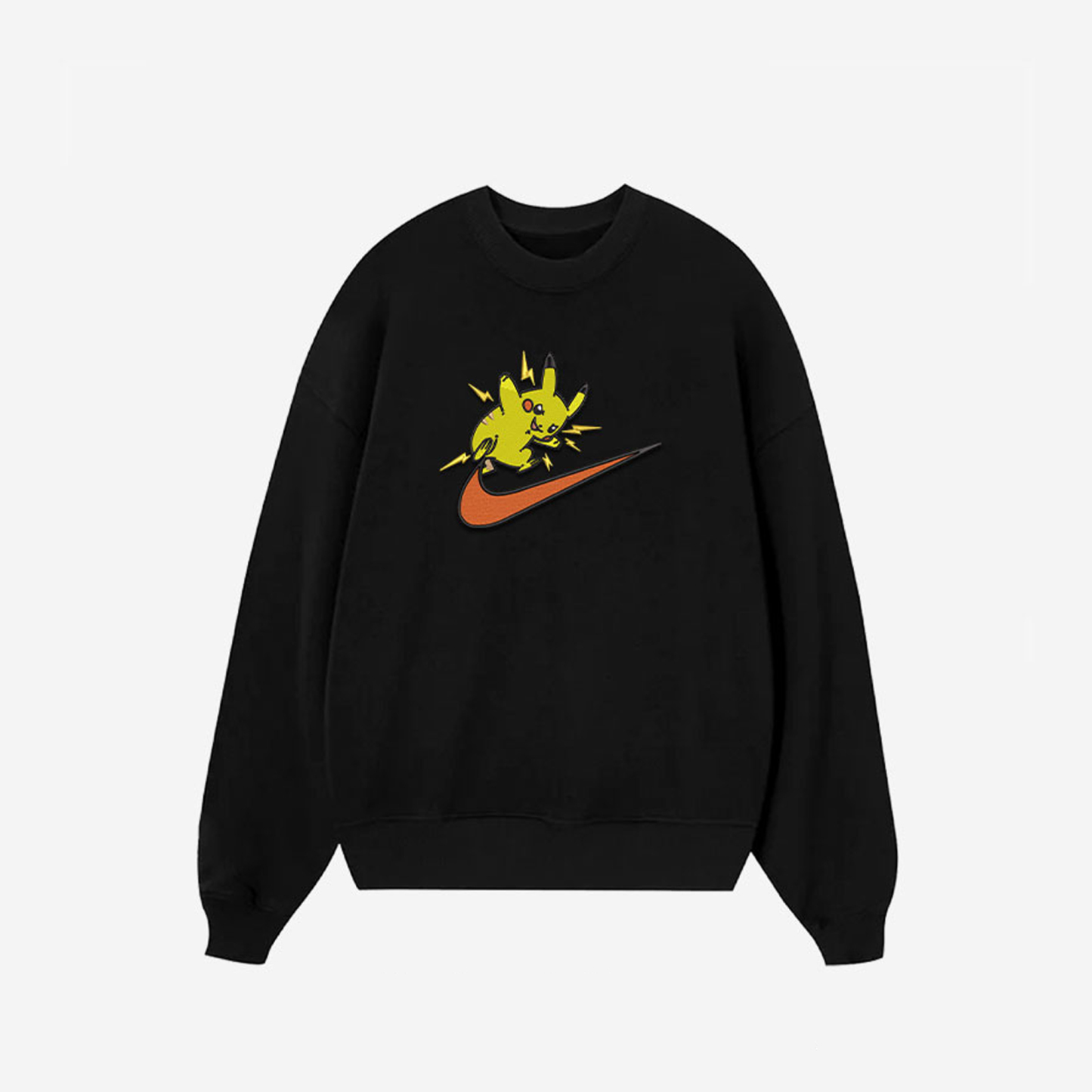 Unisex "Pokémon" Anime Embroidered Top