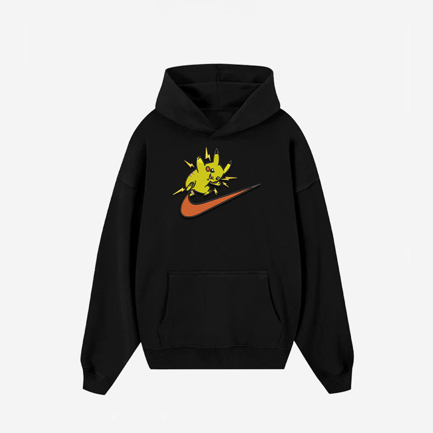 Unisex "Pokémon" Anime Embroidered Top