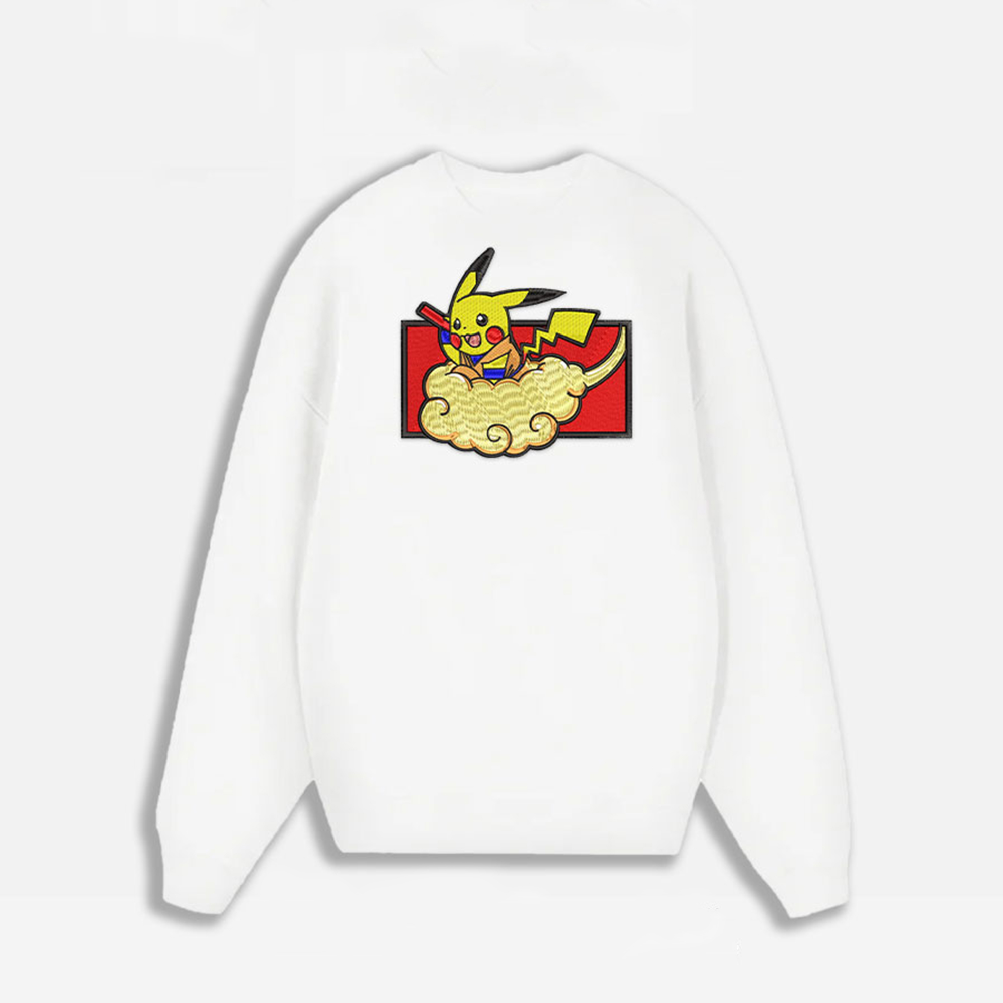 Unisex "Pokémon" Anime Embroidered Top