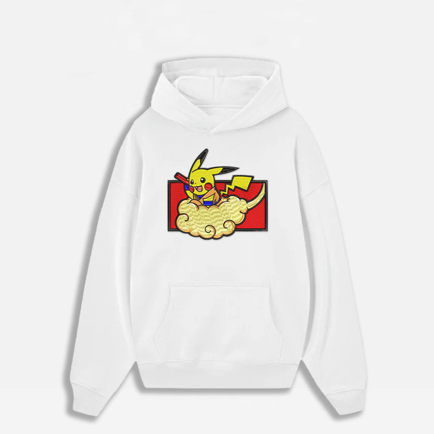 Unisex "Pokémon" Anime Embroidered Top