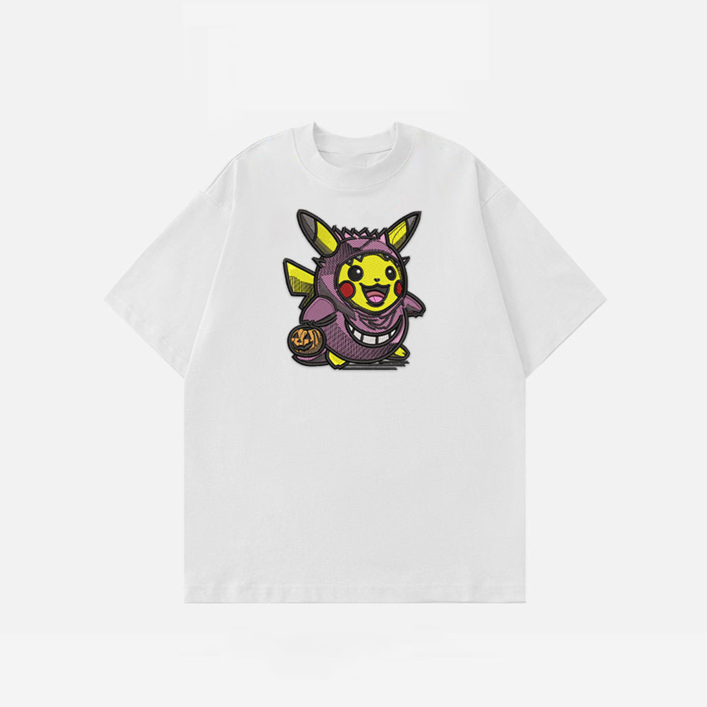 Unisex "Pokémon" Anime Embroidered Top