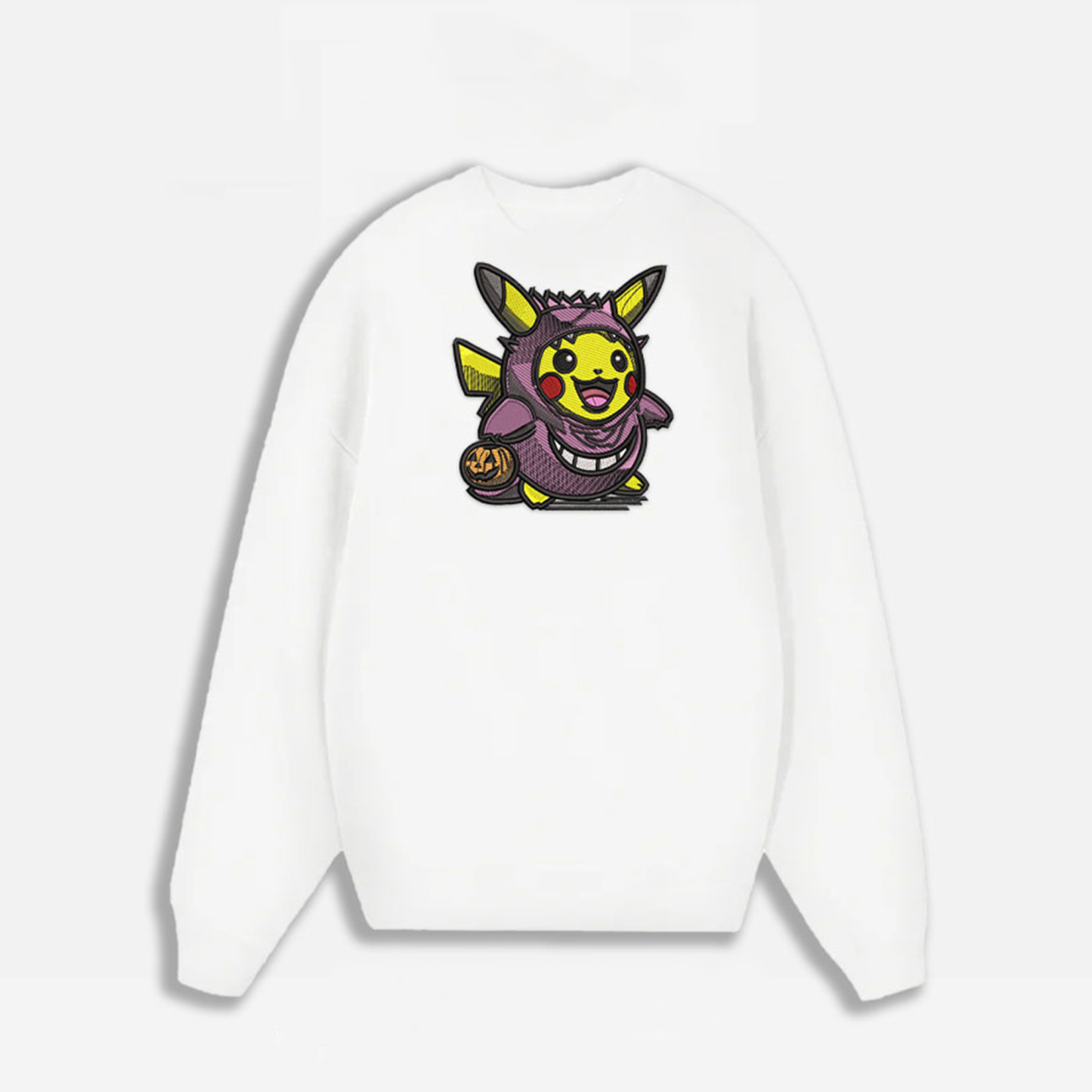 Unisex "Pokémon" Anime Embroidered Top