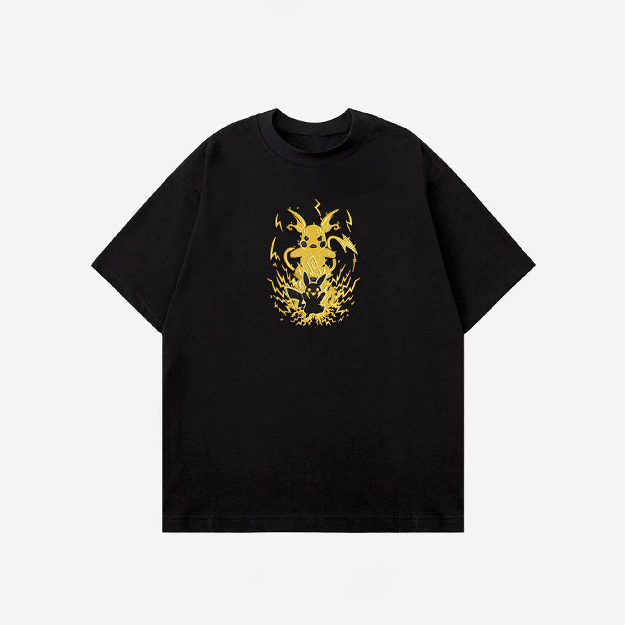Unisex "Pokémon" Anime Embroidered Top
