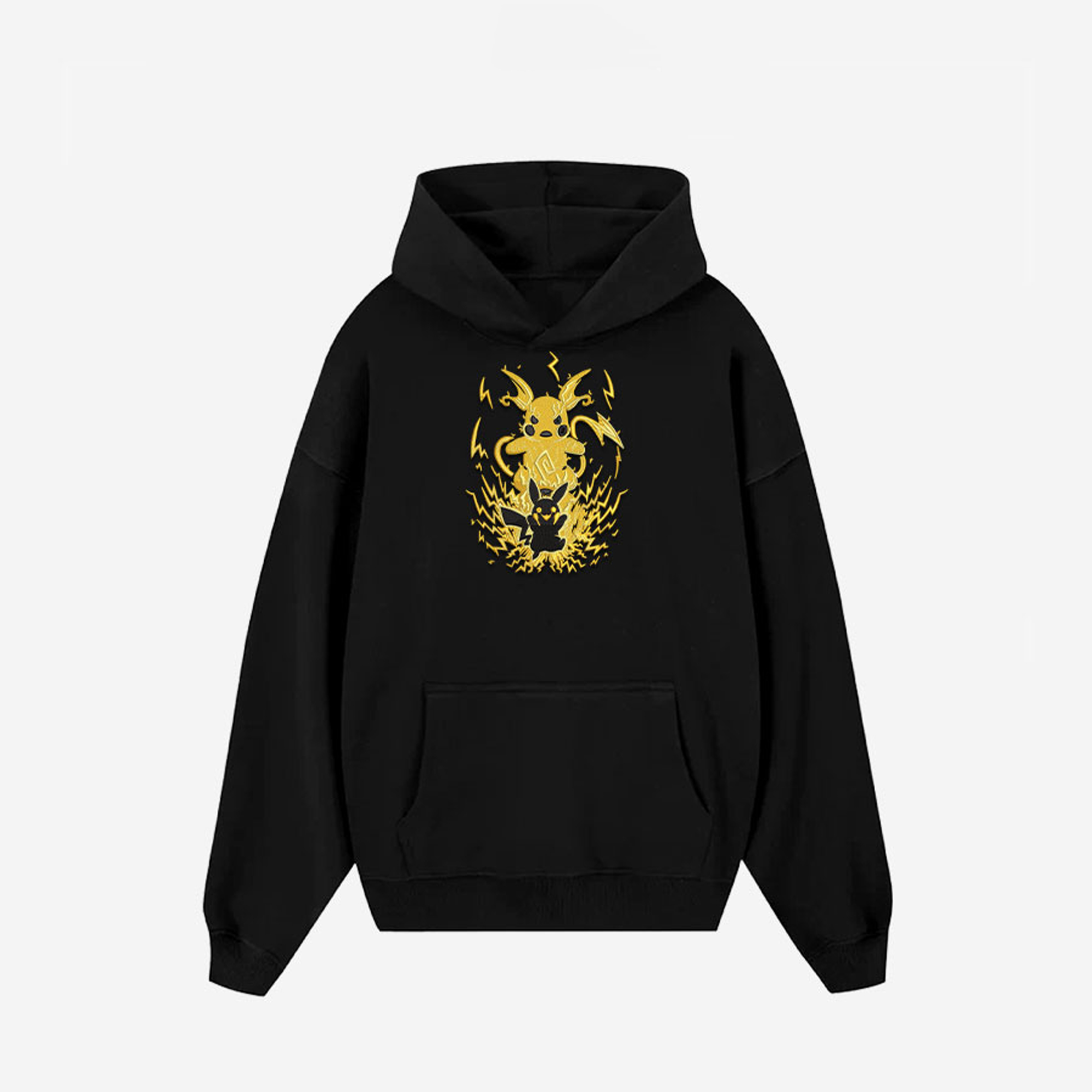 Unisex "Pokémon" Anime Embroidered Top