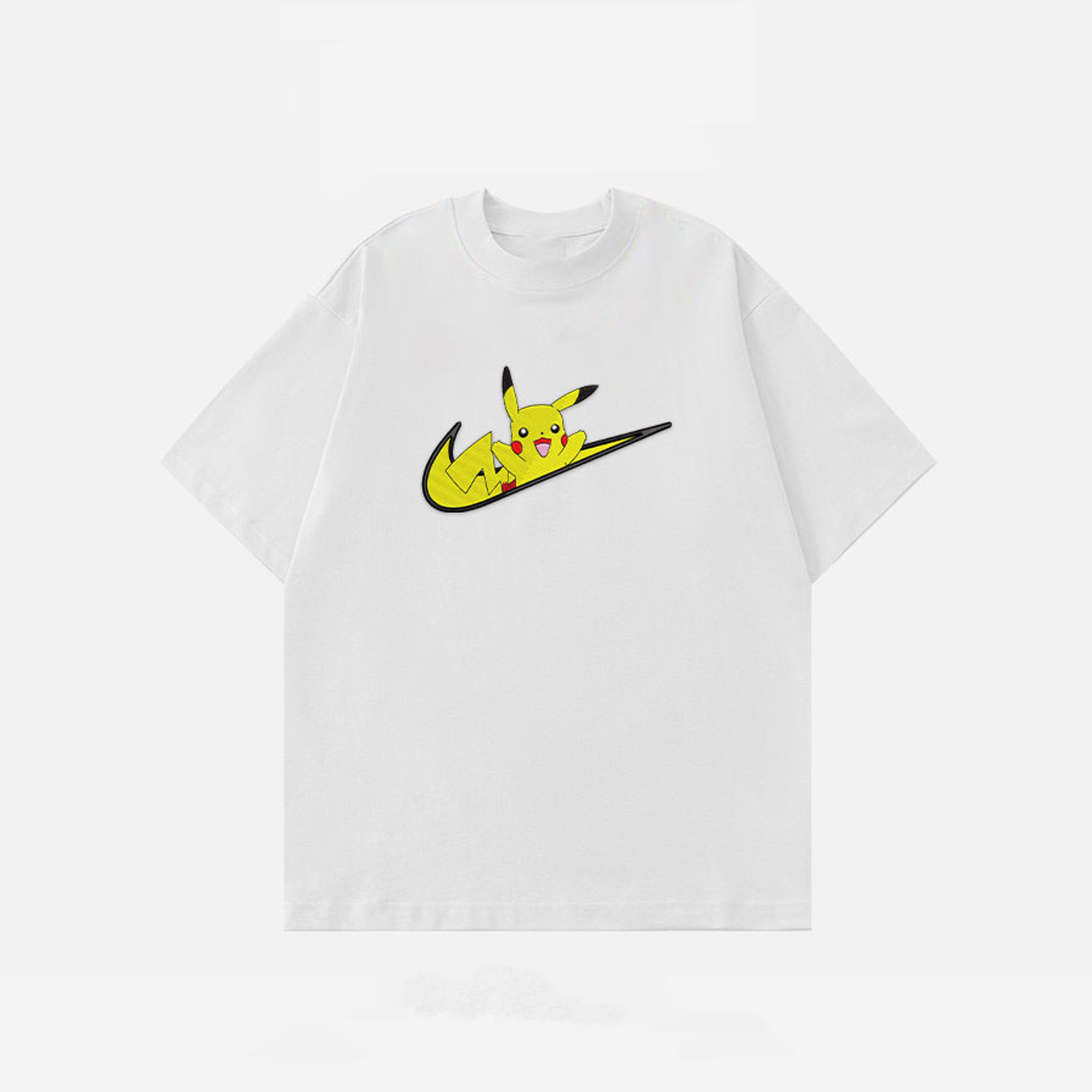 Unisex "Pokémon" Anime Embroidered Top