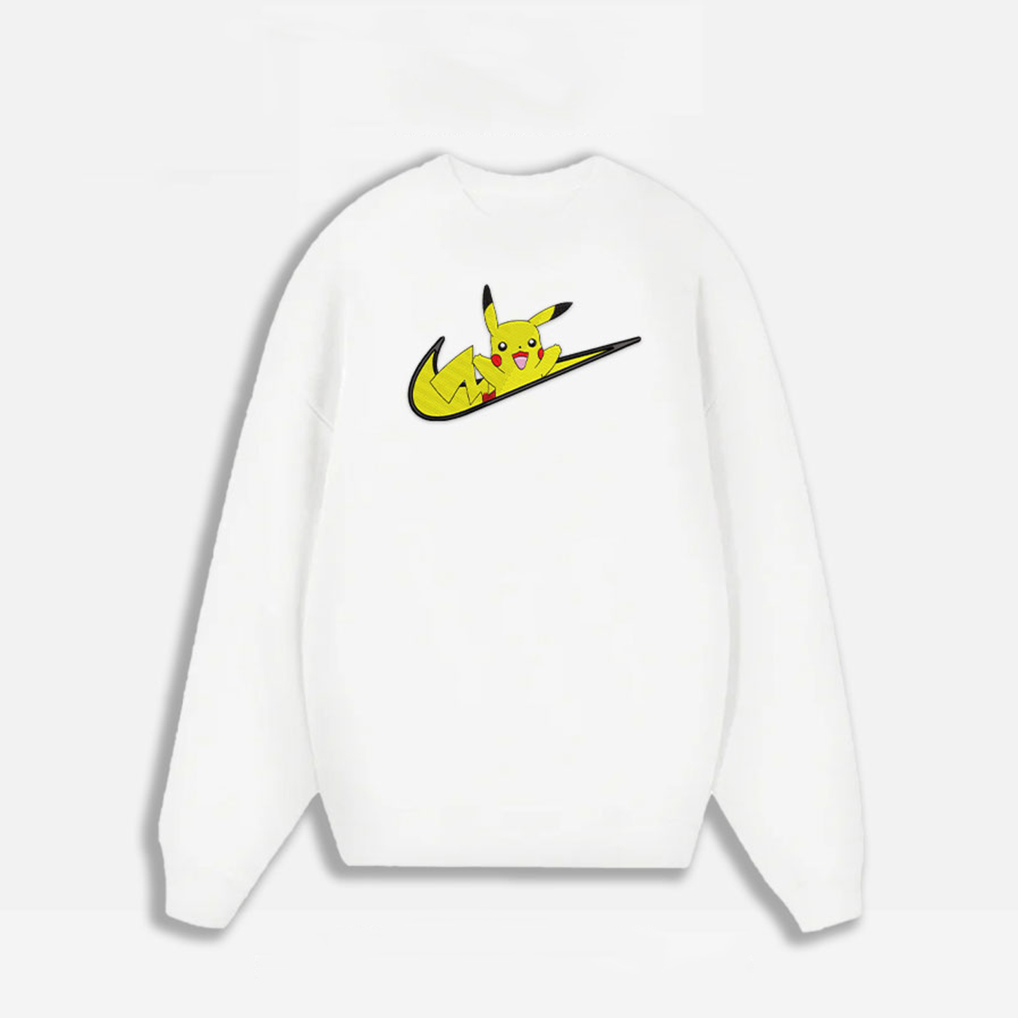 Unisex "Pokémon" Anime Embroidered Top