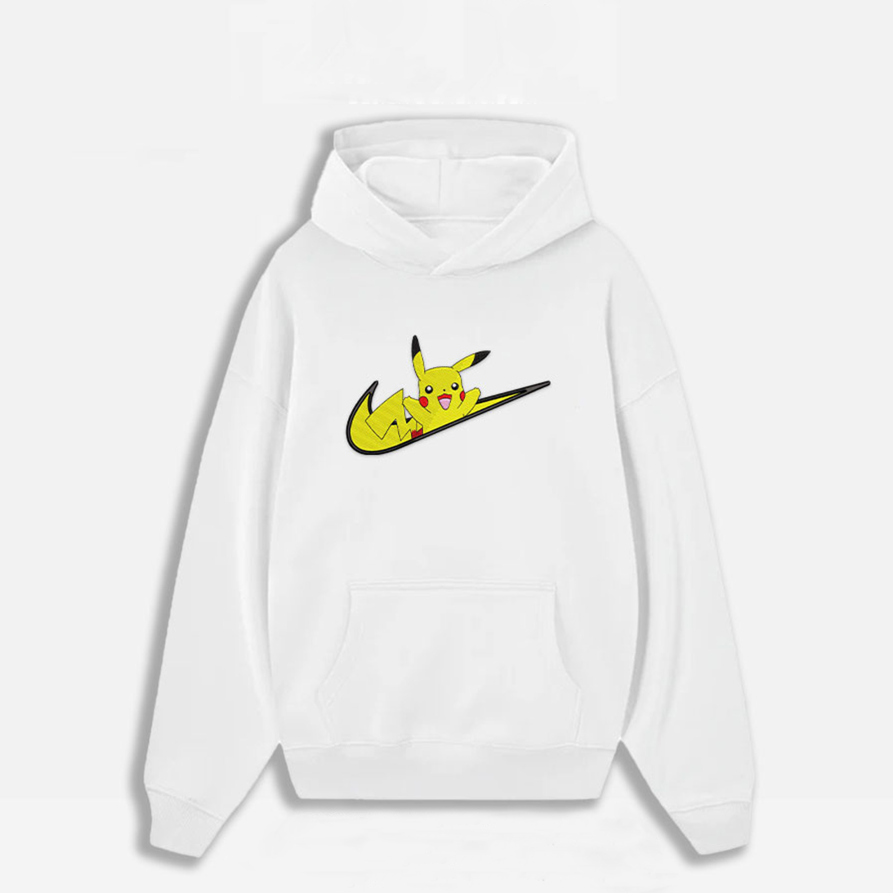 Unisex "Pokémon" Anime Embroidered Top