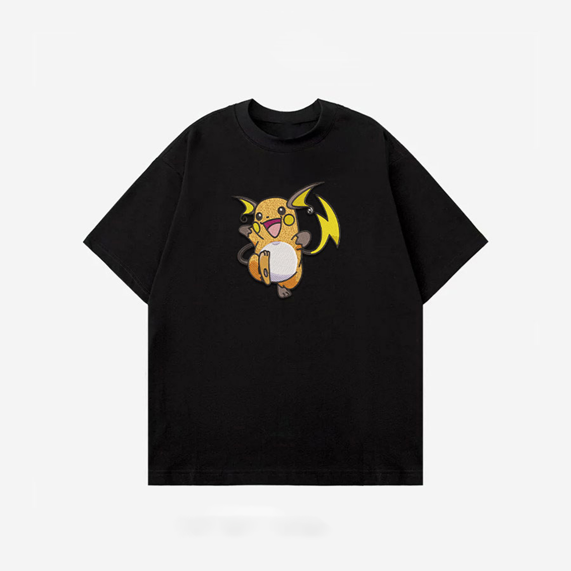 Unisex "Pokémon" Anime Embroidered Top