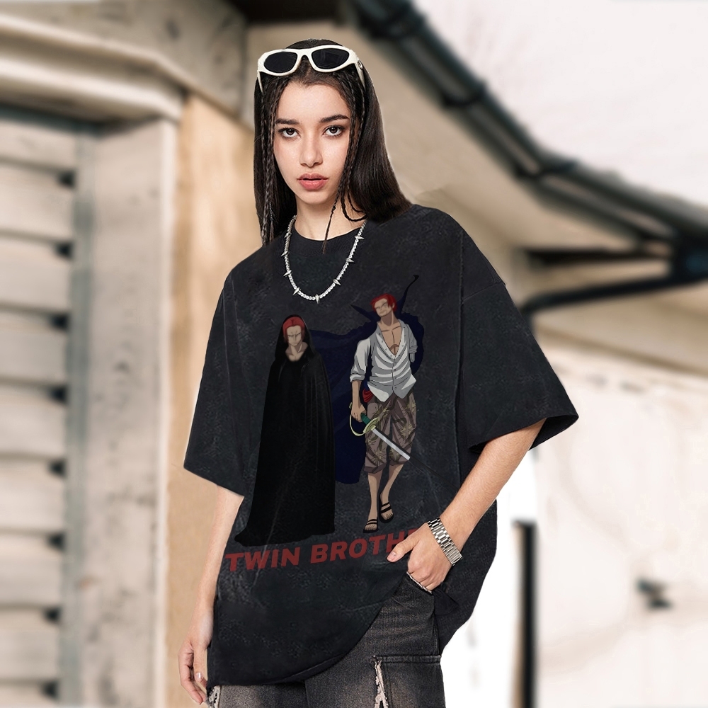 Unisex Vintage Washed T-Shirt| one piece-Teegamechanger