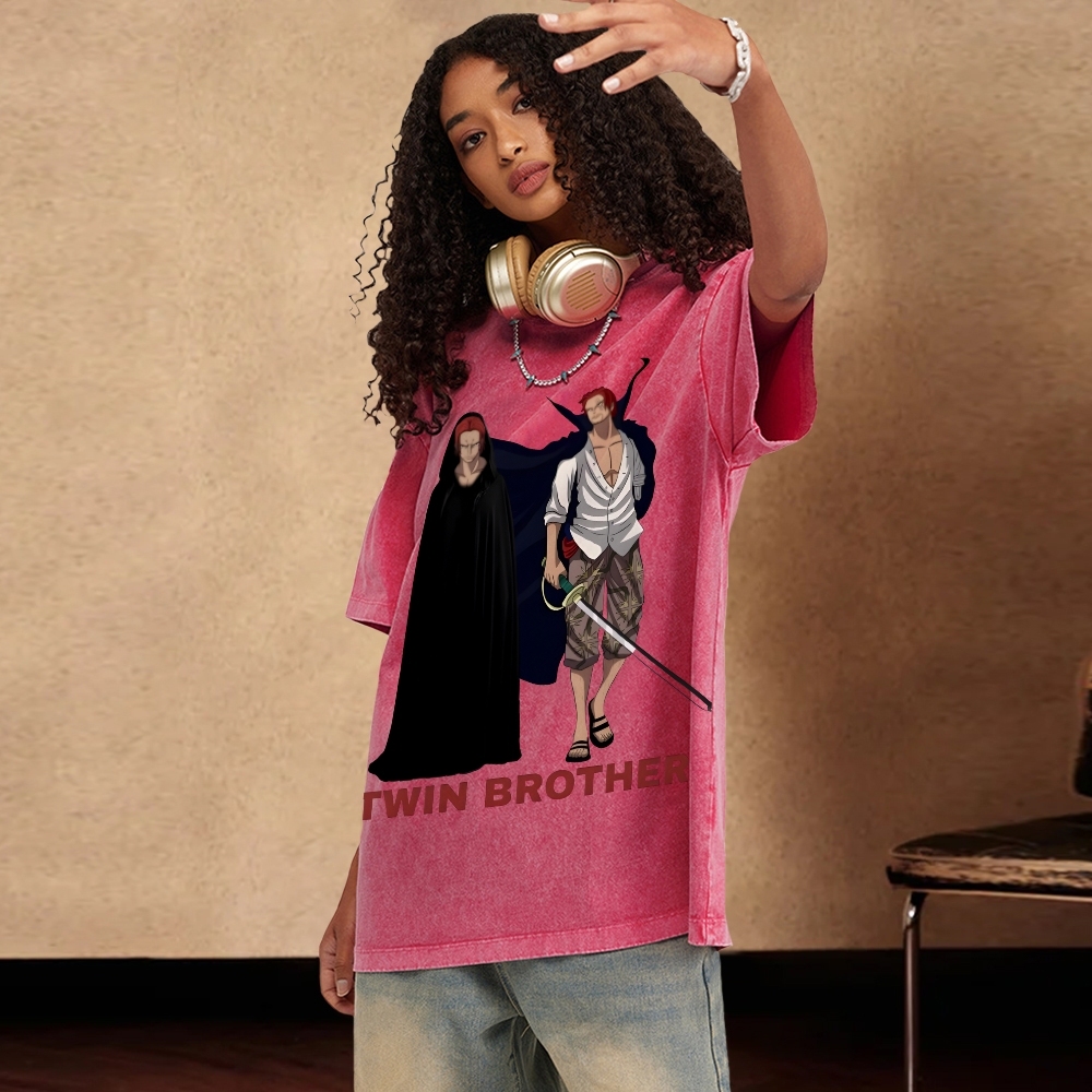 Unisex Vintage Washed T-Shirt| one piece-Teegamechanger