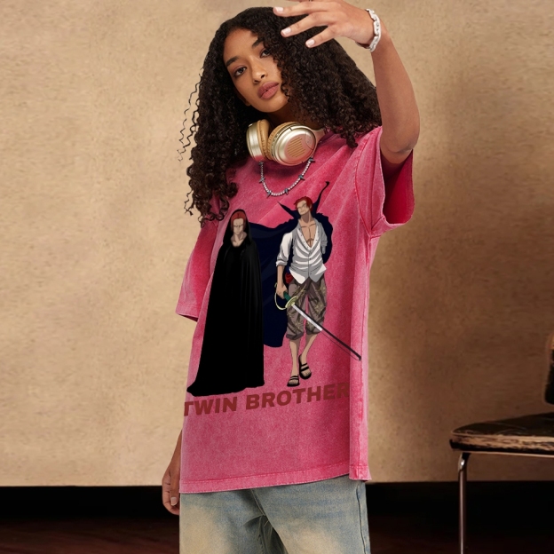 Unisex Vintage Washed T-Shirt| one piece-Teegamechanger