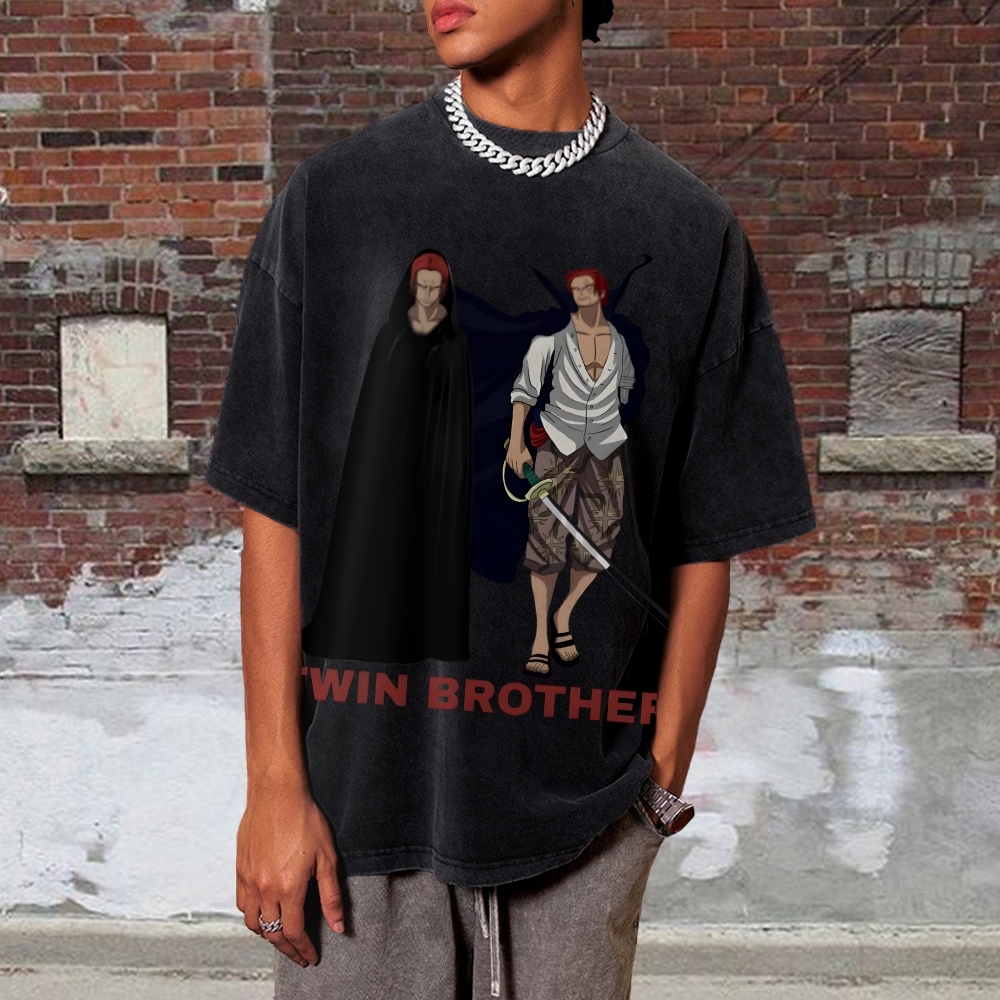 Unisex Vintage Washed T-Shirt| one piece-Teegamechanger