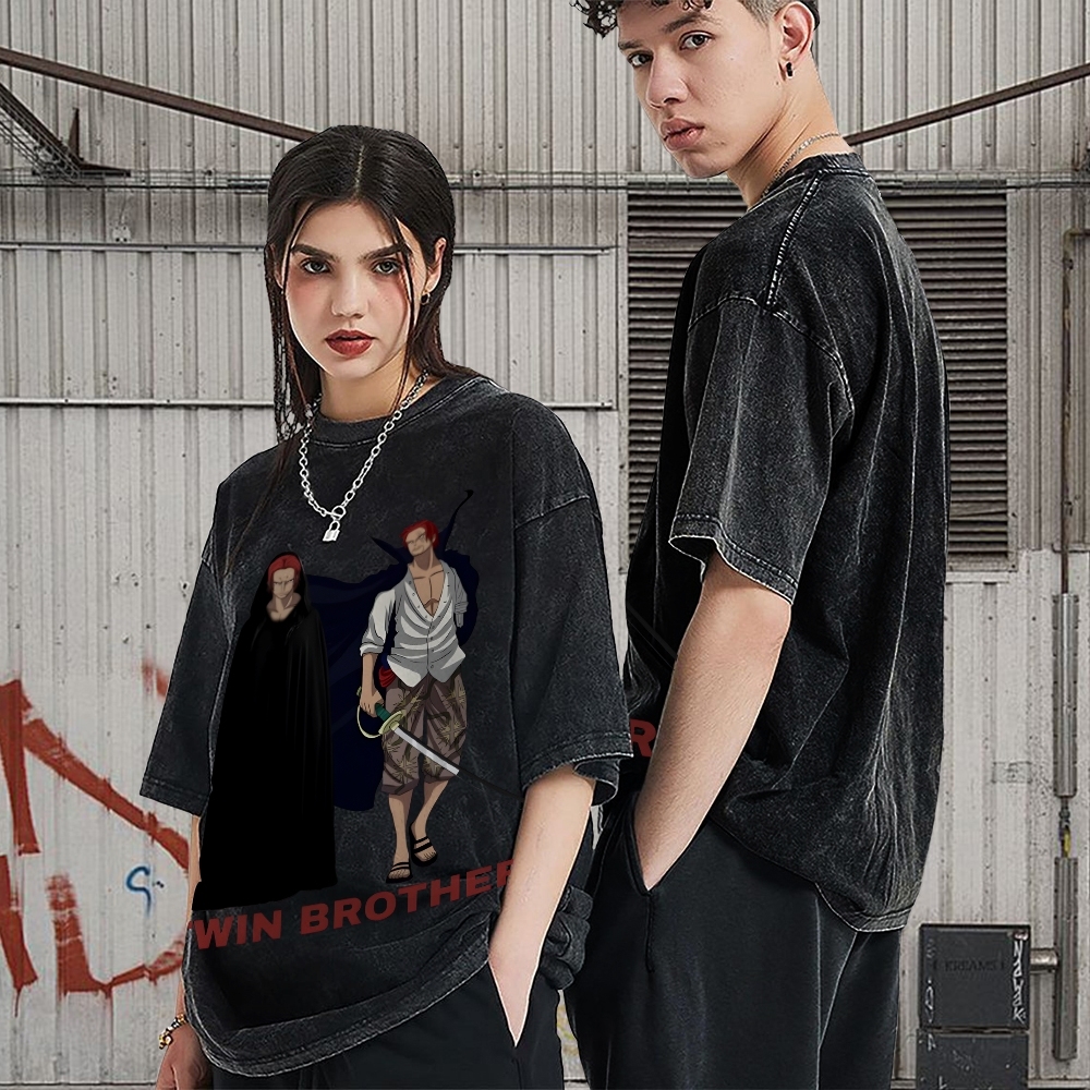 Unisex Vintage Washed T-Shirt| one piece-Teegamechanger