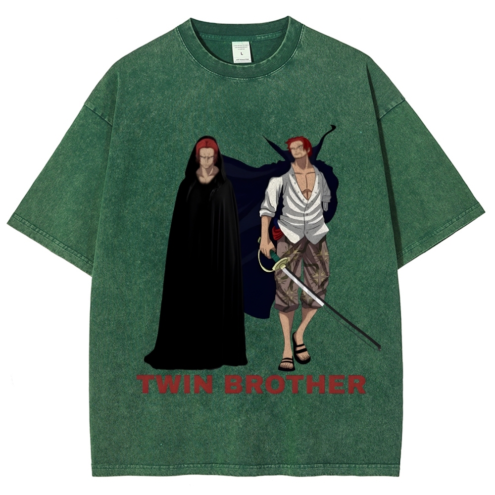 Unisex Vintage Washed T-Shirt| one piece-Teegamechanger