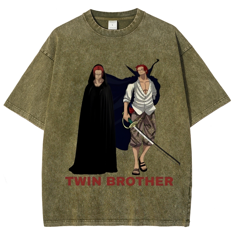Unisex Vintage Washed T-Shirt| one piece-Teegamechanger